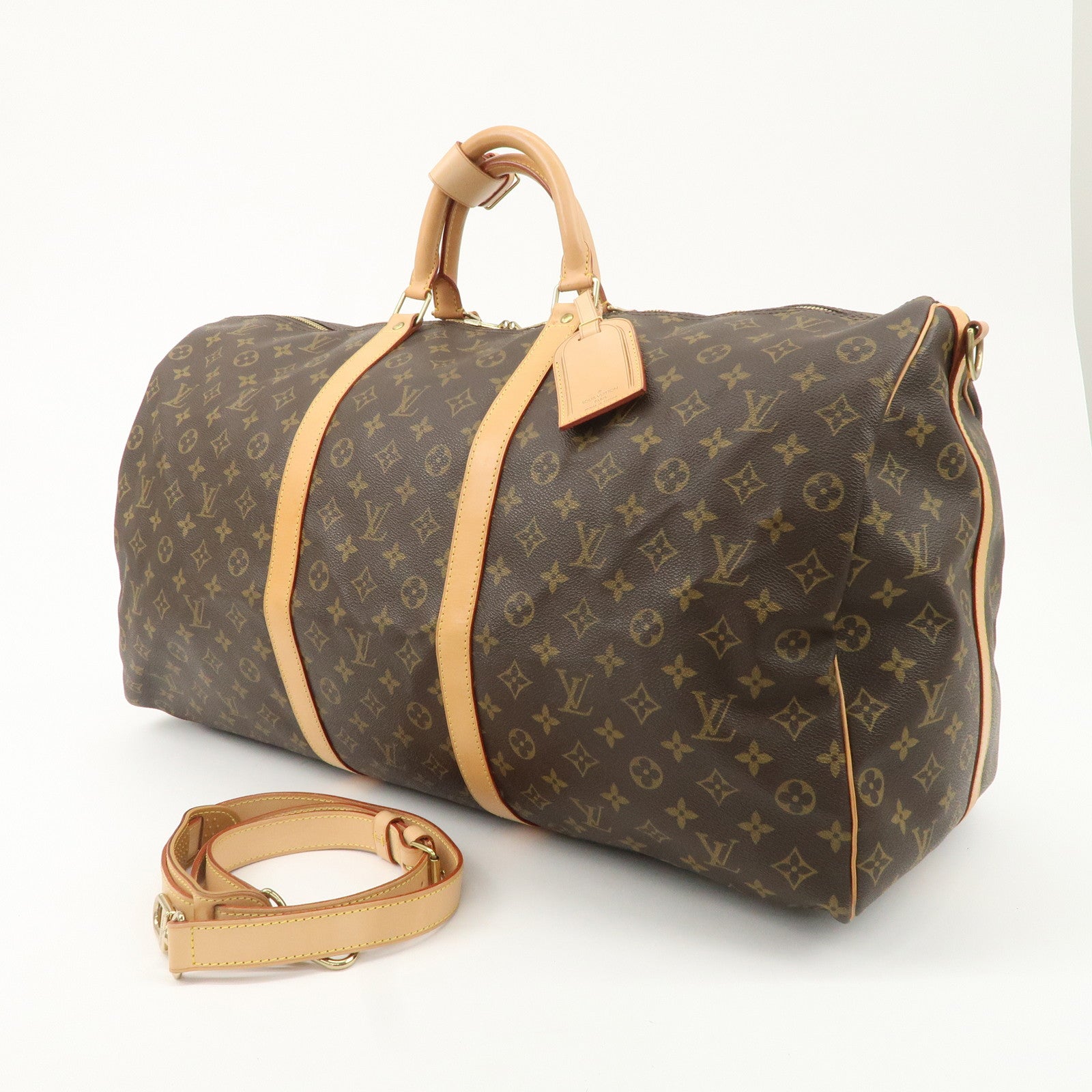 Louis Vuitton Monogram Keep All Bandouliere 60 Bag M41412 Used