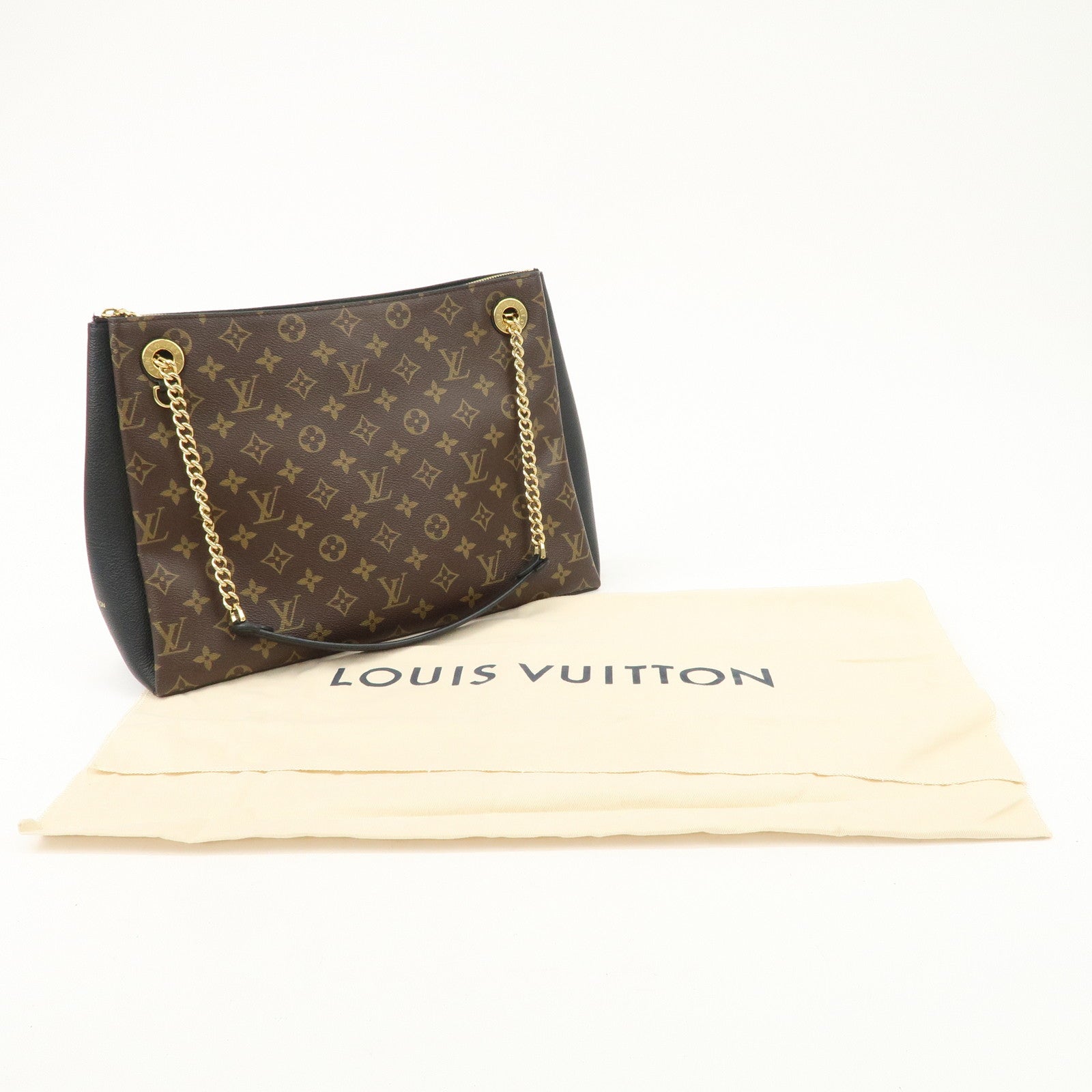 Louis Vuitton Monogram Suresnes MM Shouler bag Noir M43772 Used