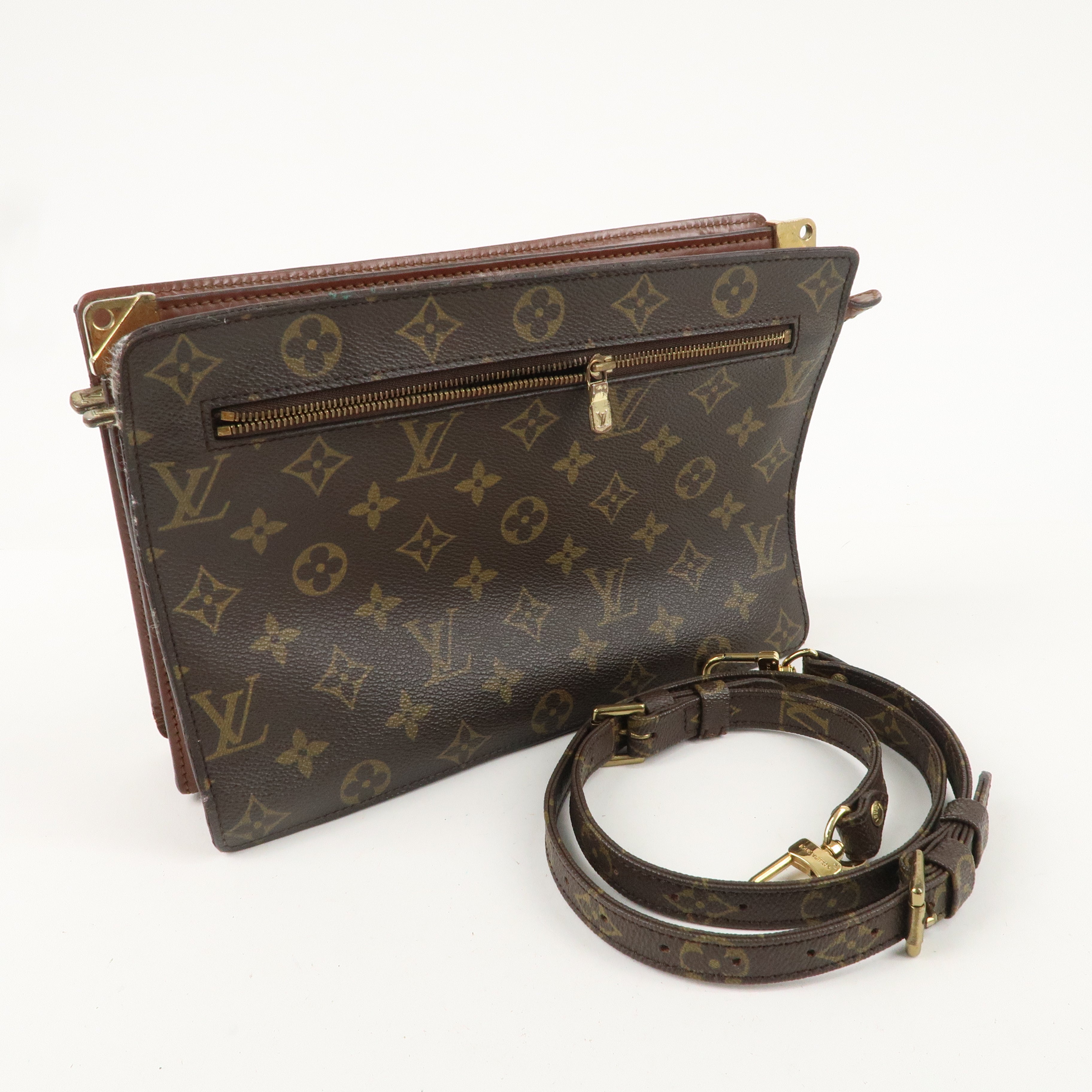 Louis Vuitton Monogram Enghien Shoulder Bag Crossbody Bag M51205