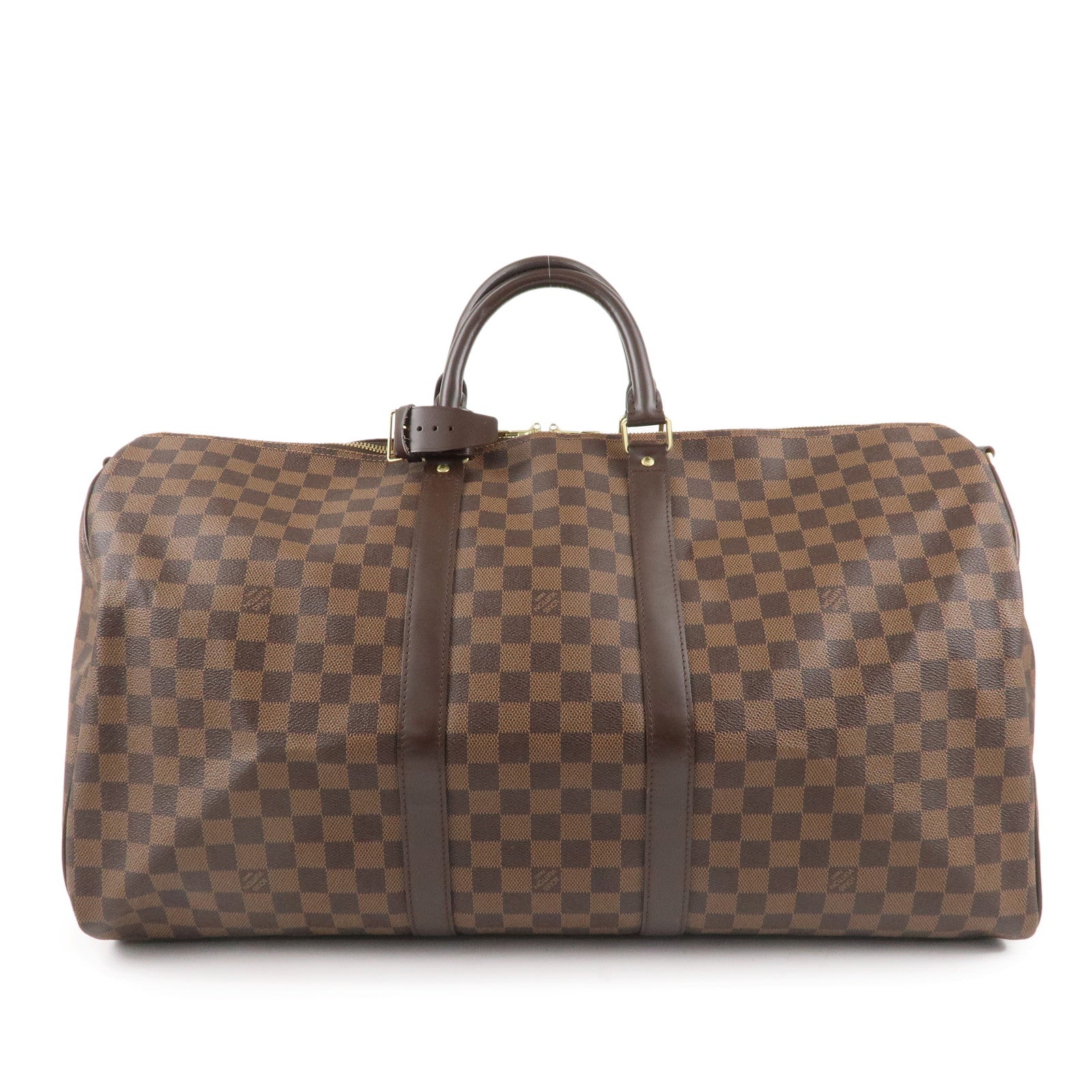 Louis Vuitton Damier Keep All Bandouliere 55 Boston Bag M41414 Used