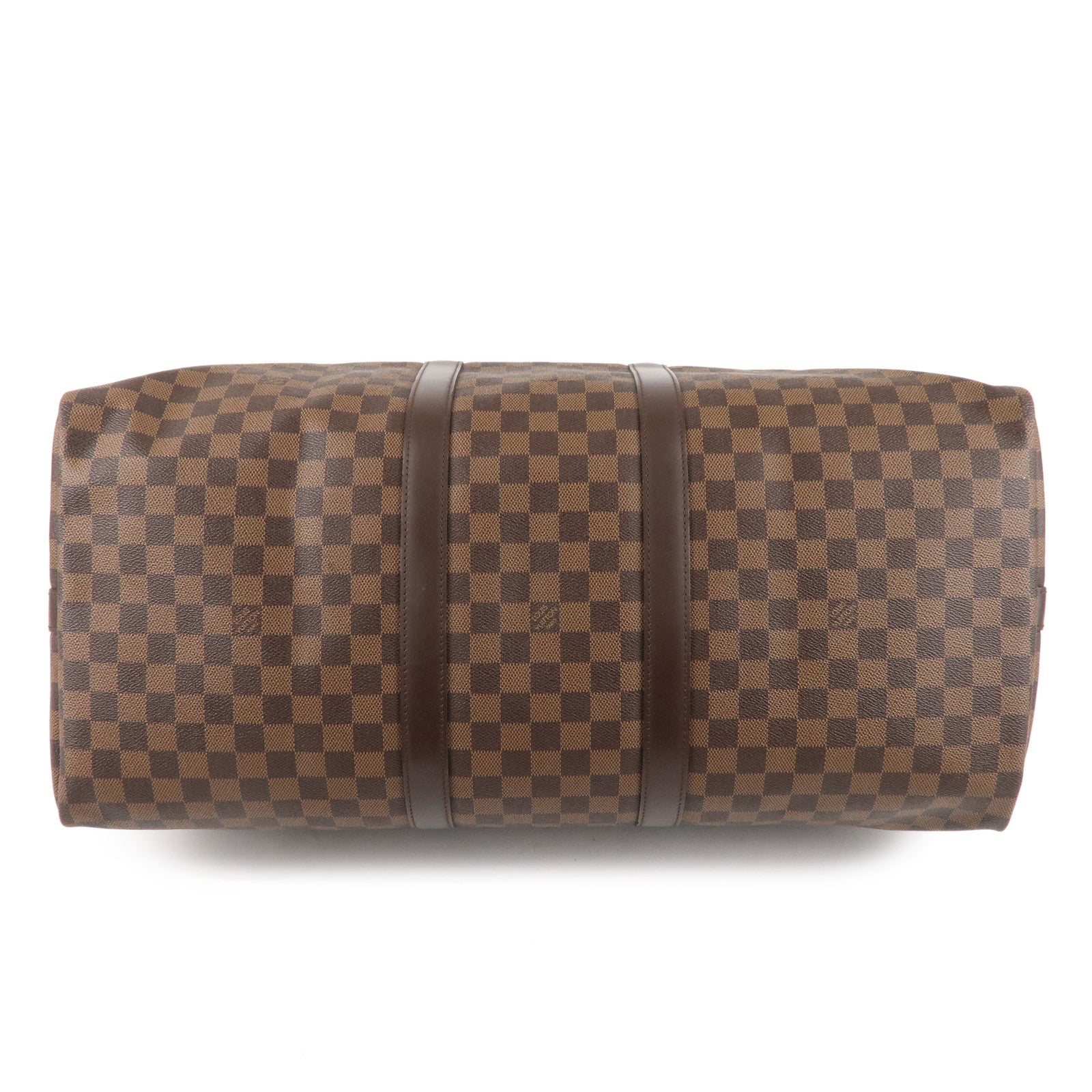 Louis Vuitton Damier Keep All Bandouliere 55 Boston Bag M41414 Used