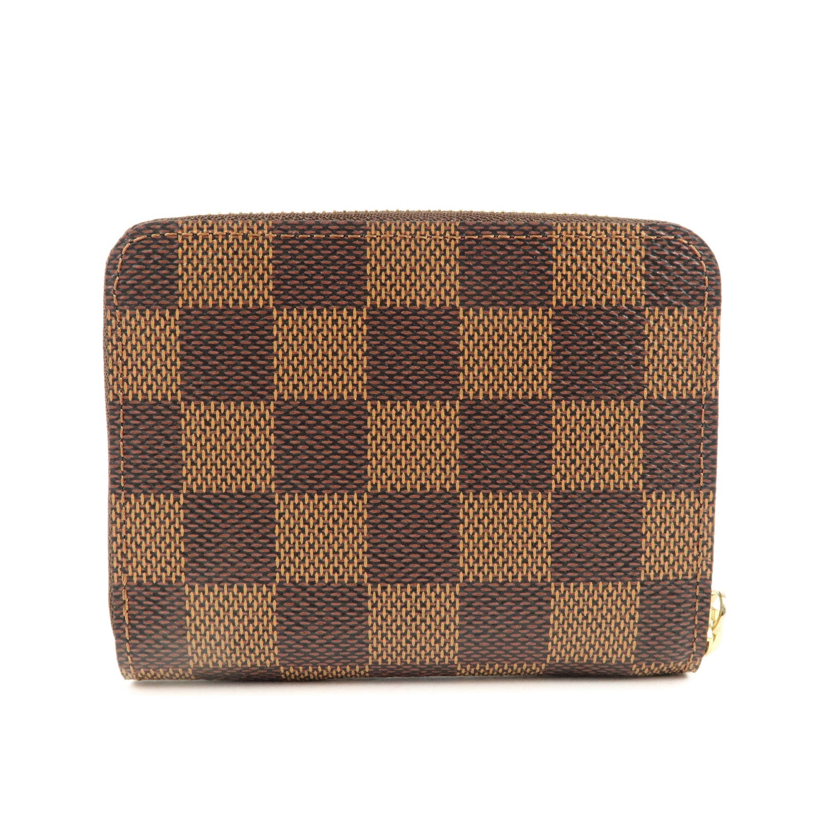 Louis Vuitton Damier Zippy Round Coin Purse Coin Case N63070