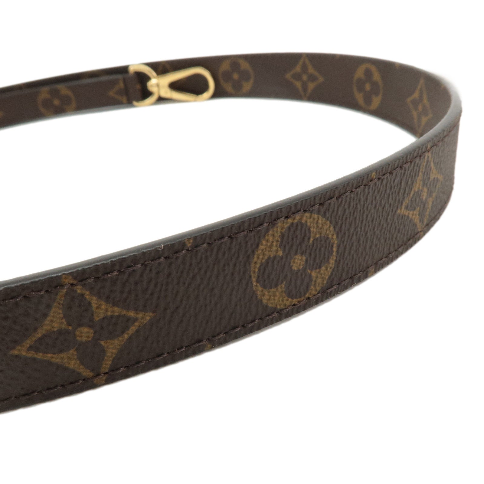 Louis Vuitton Monogram Shoulder Strap 114cm For Montaigne BB Bag