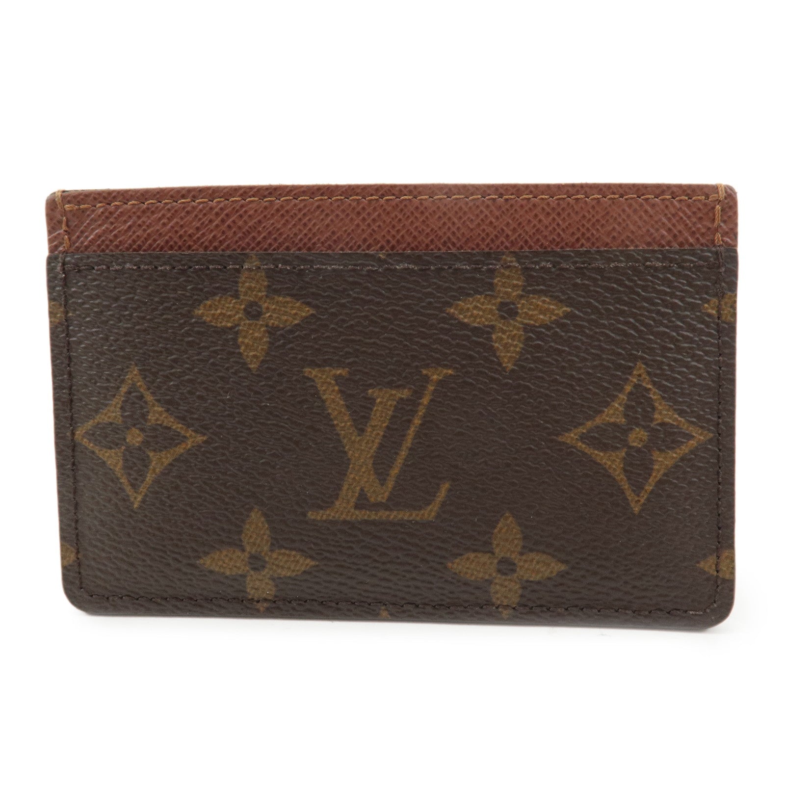 Louis Vuitton Monogram Porte Cartes Simple Card Case M61733