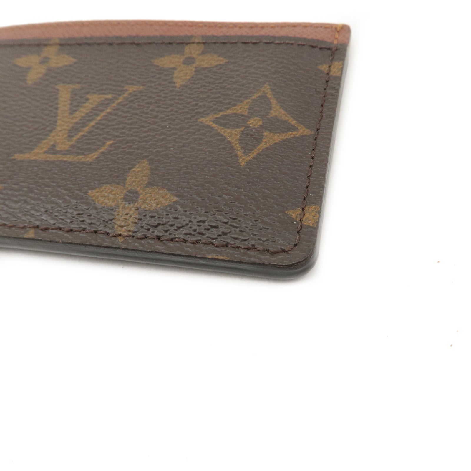 Louis Vuitton Monogram Porte Cartes Simple Card Case M61733