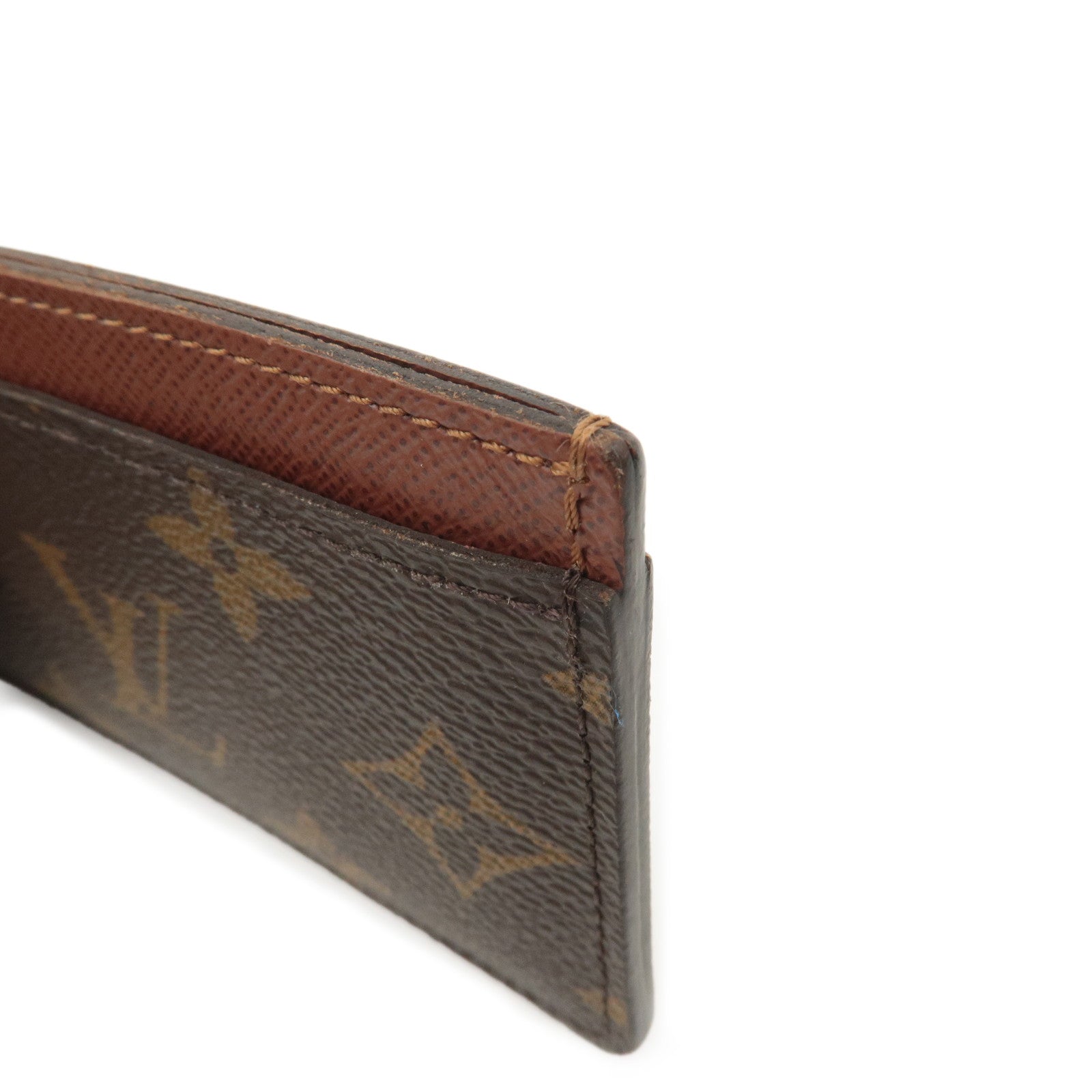 Louis Vuitton Monogram Porte Cartes Simple Card Case M61733