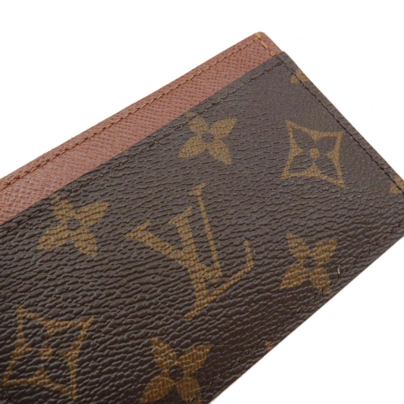 Louis Vuitton Monogram Porte Cartes Simple Card Case M61733