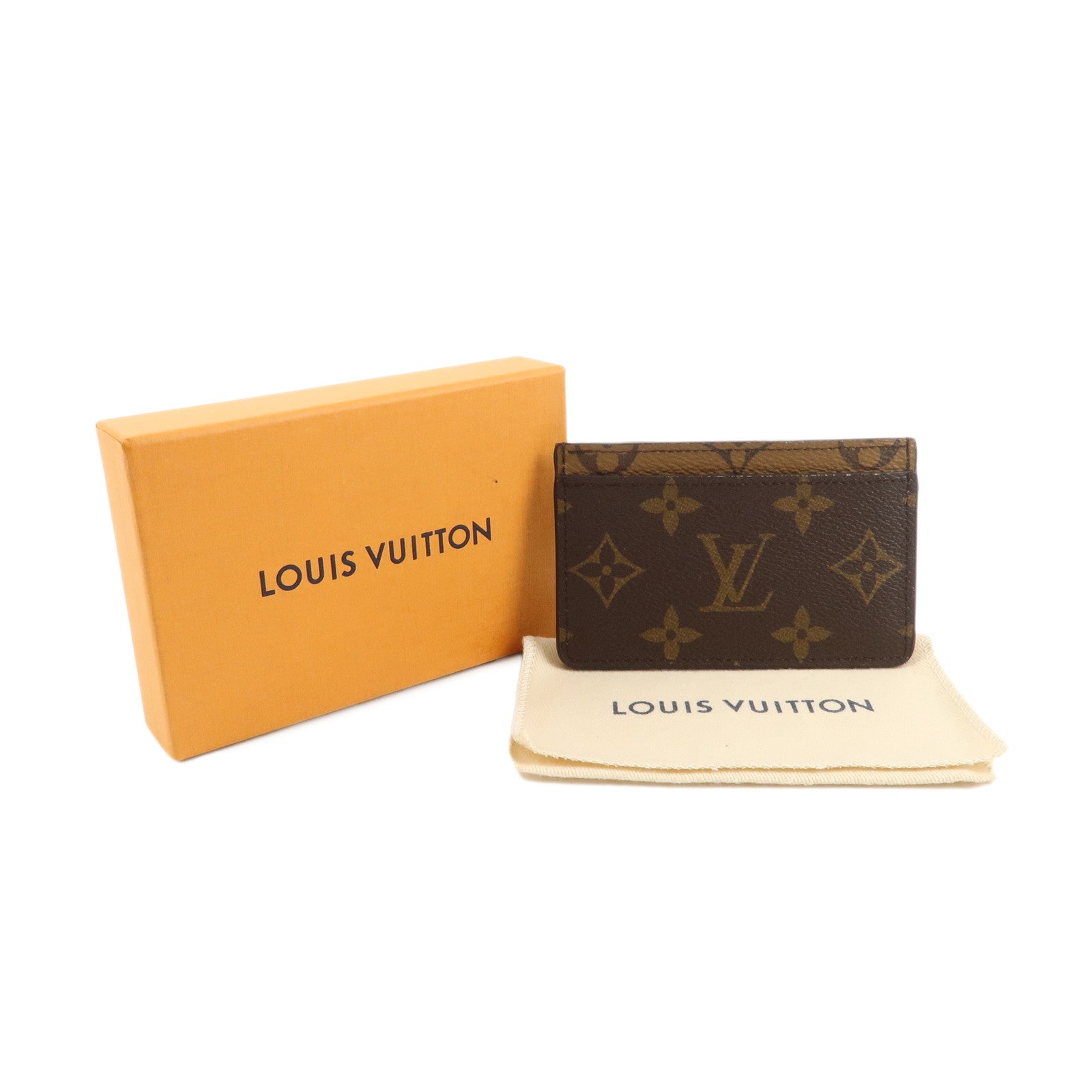 Louis Vuitton Monogram Reverse Porte Cartes Sample CardCase M69161