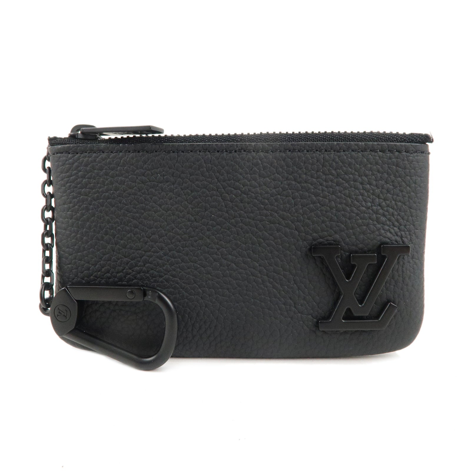 Louis-Vuitton-Aerogram-Pochette-Cles-Purse-Coin-Case-Noir-M81031
