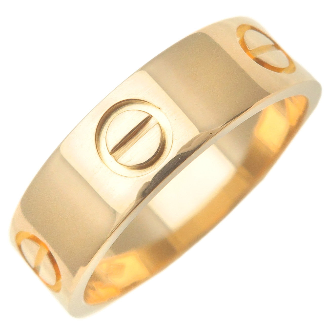 Cartier-Love-Ring-K18YG-750YG-Yellow-Gold-#54-US7-EU54-HK15.5