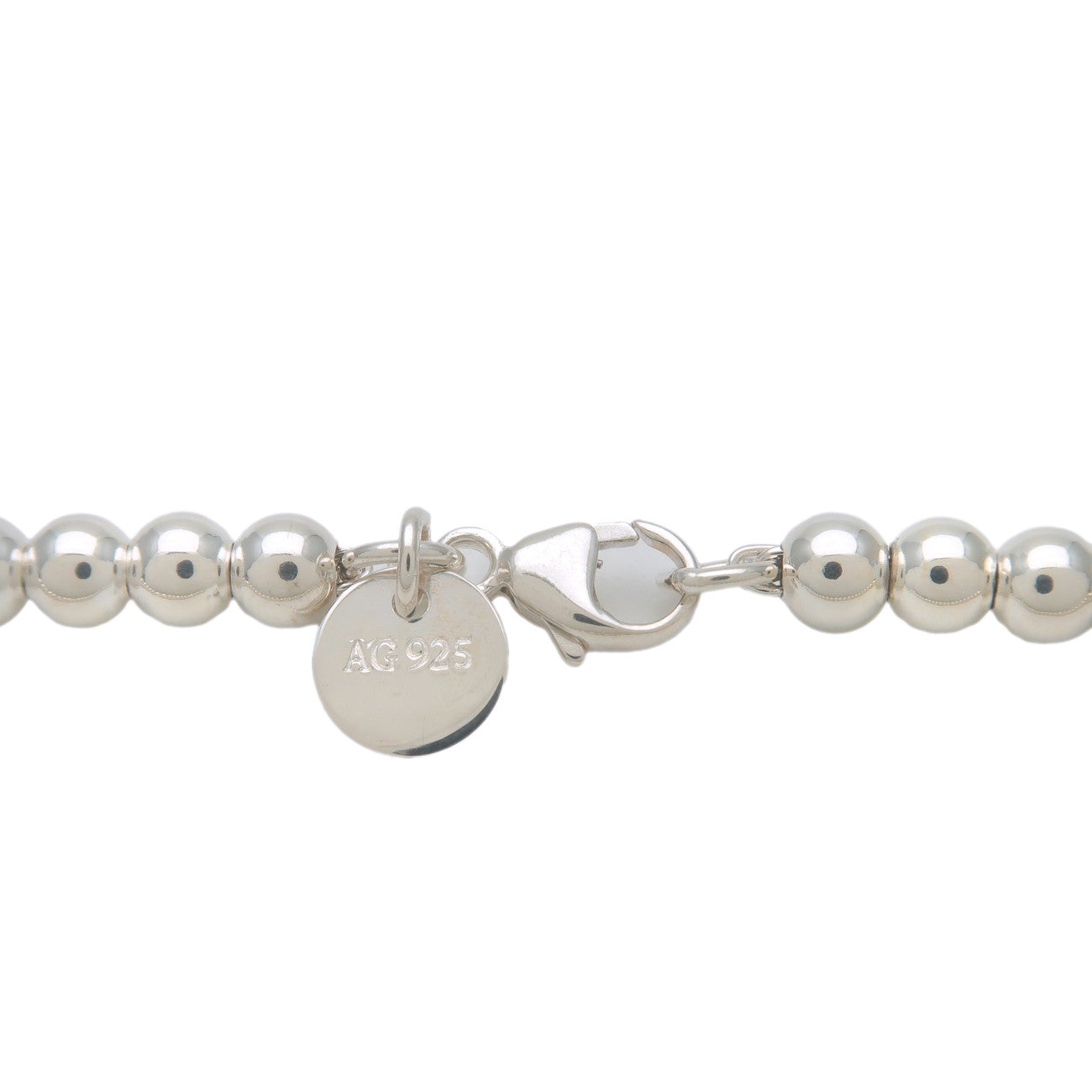 Tiffany&Co. Return to Tiffany Mini Heart Ball Chain Bracelet