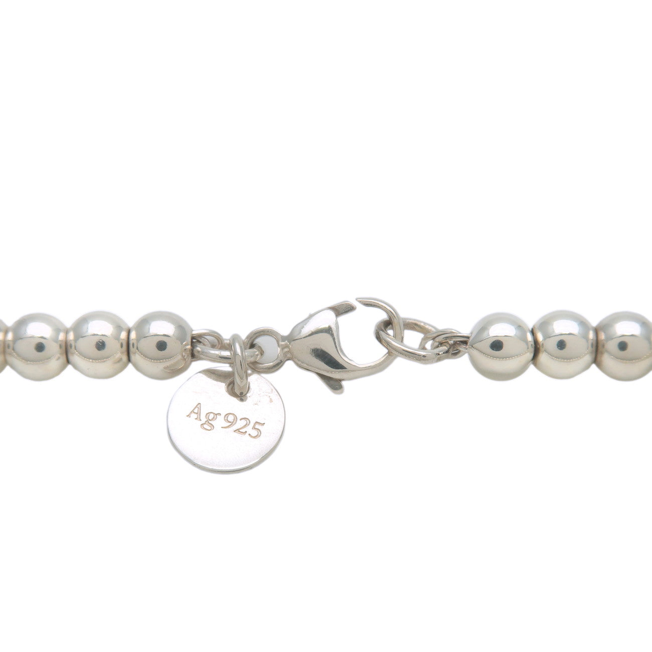 Tiffany&Co. Return to Tiffany Mini Heart Ball Chain Bracelet