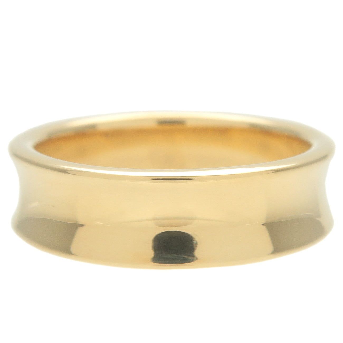 Tiffany&Co. 1837 Narrow Ring K18YG 750 Yellow Gold US7-7.5