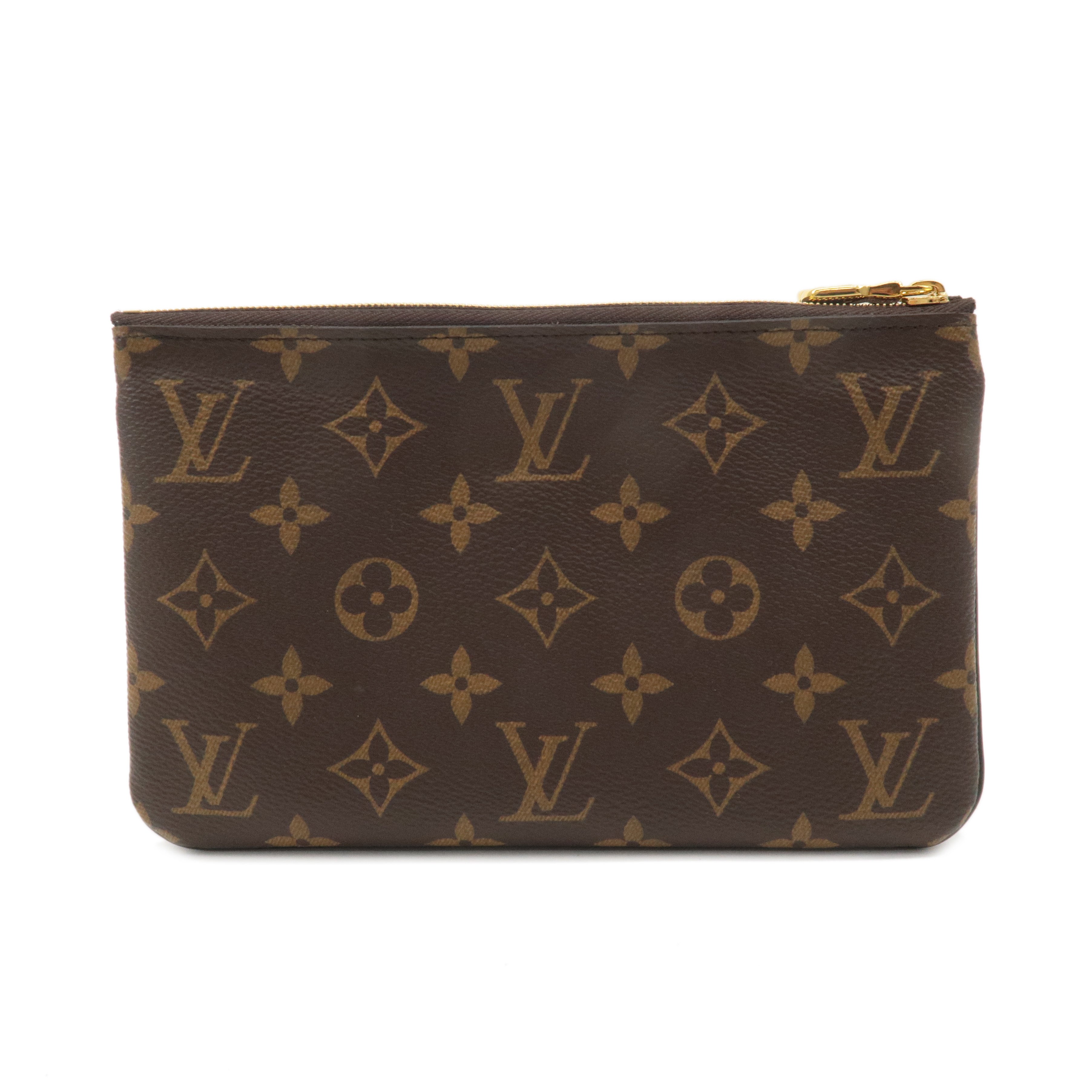 Louis Vuitton Monogram Giant Reverse Pochette Double Zip M69203