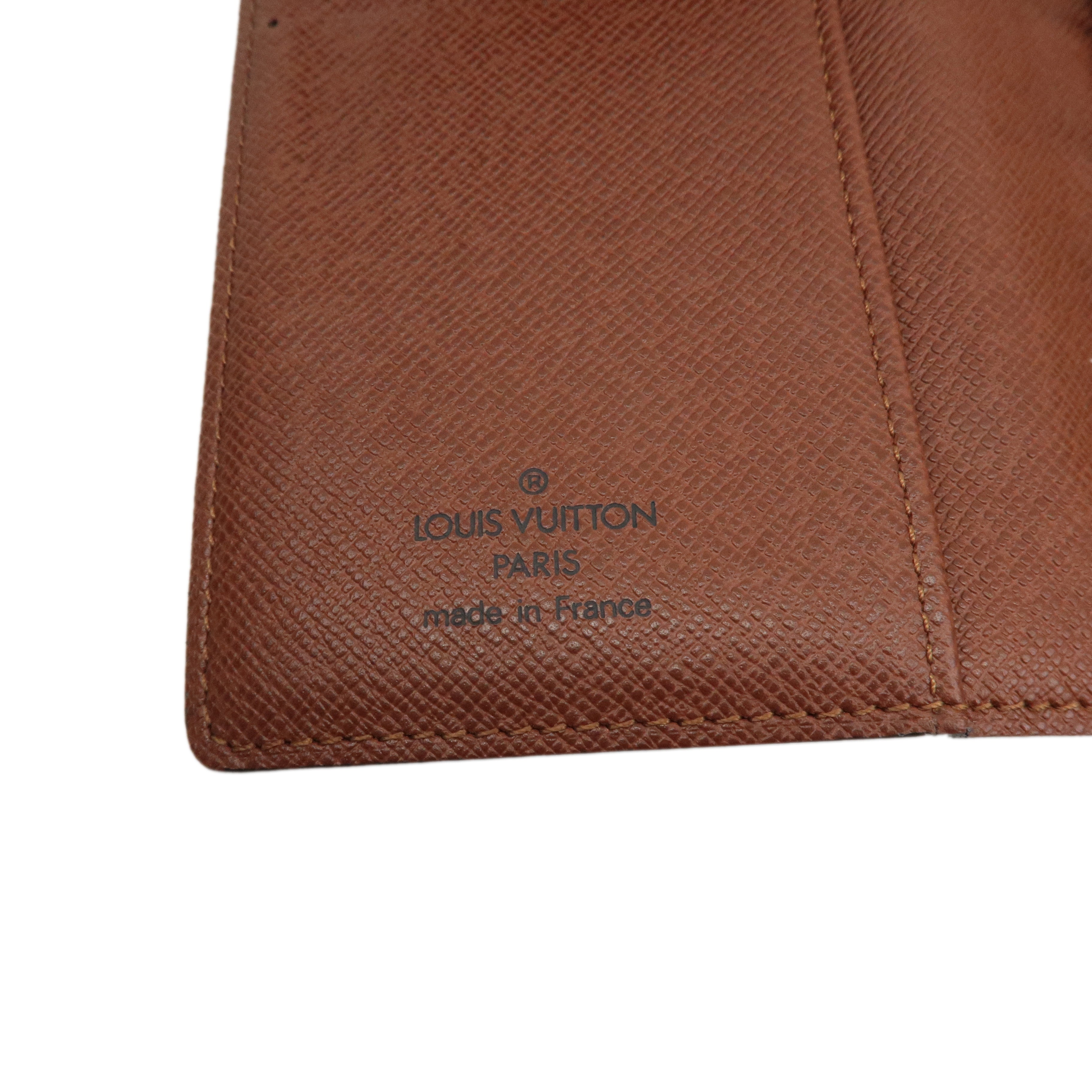 Louis Vuitton Monogram Agenda PM Planner Cover R20005