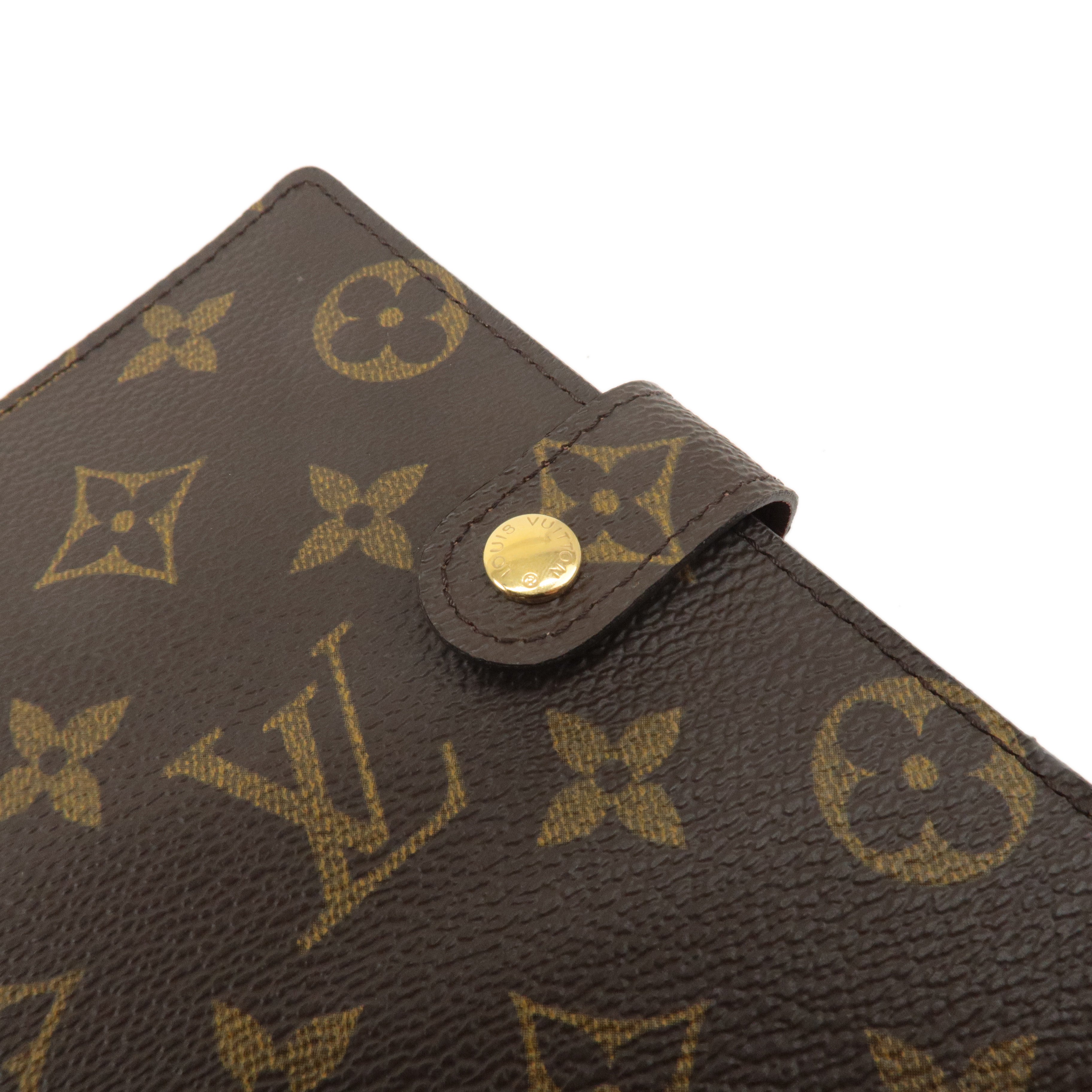 Louis Vuitton Monogram Agenda PM Planner Cover R20005