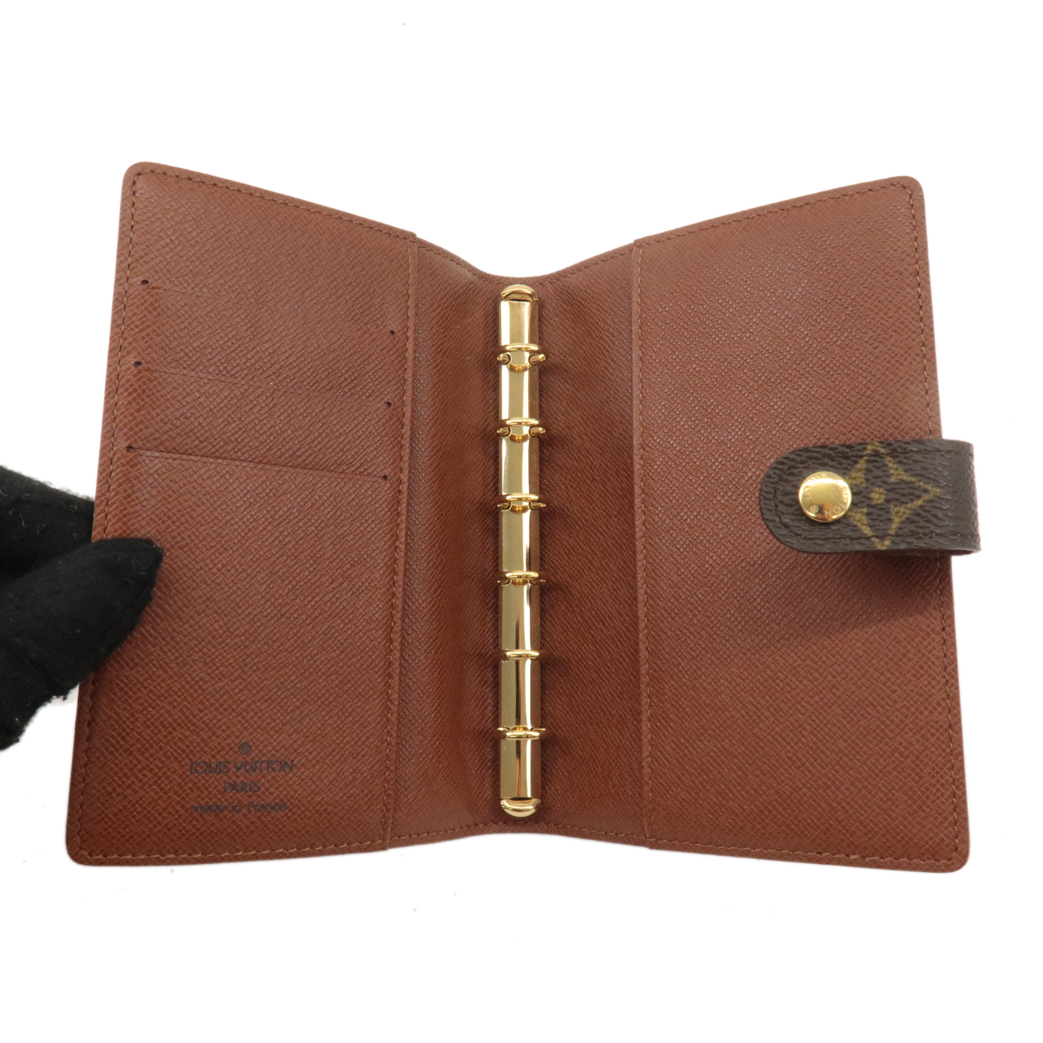 Louis Vuitton Monogram Agenda PM Planner Cover R20005