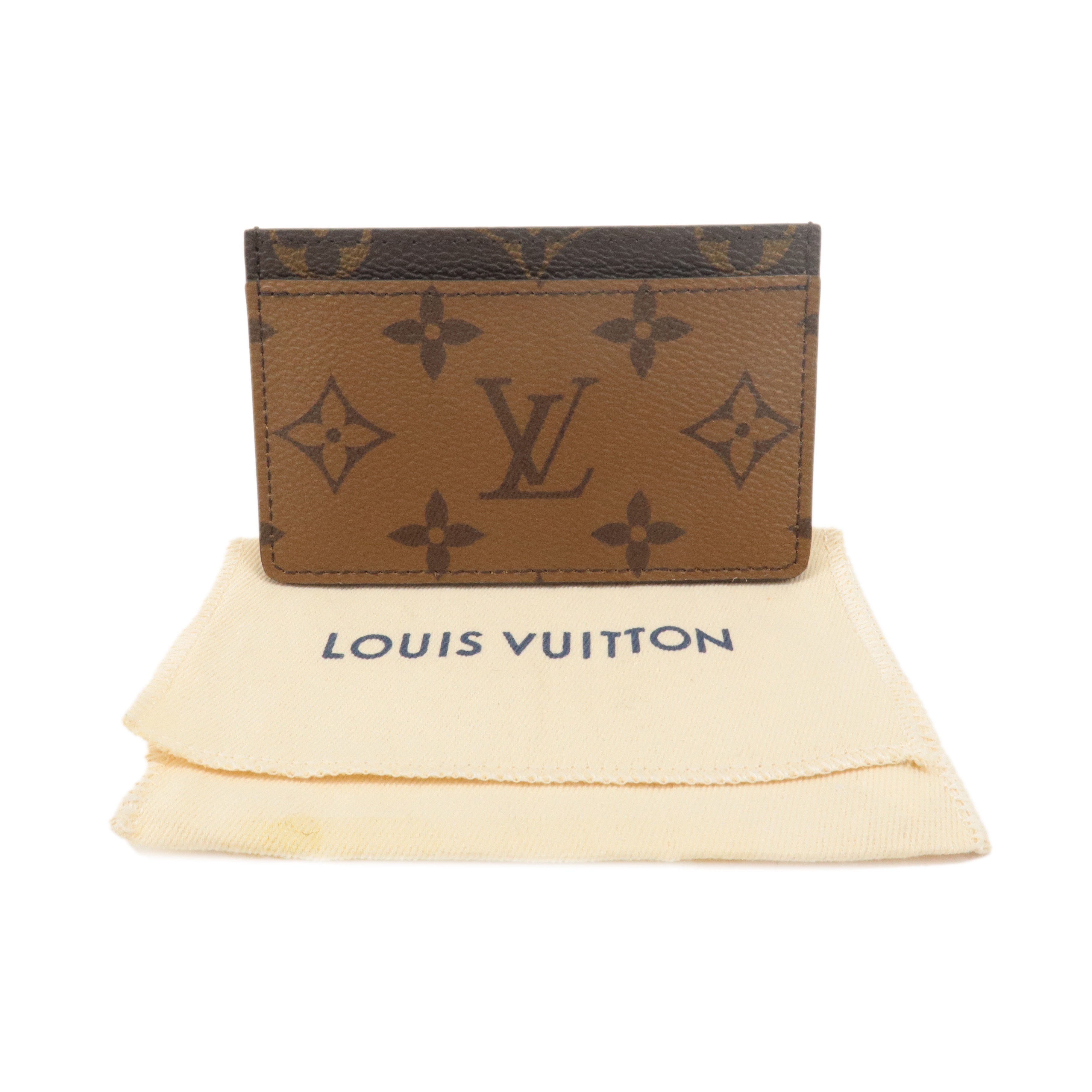 Louis Vuitton Monogram Reverse Porte Cartes Sample CardCase M69161