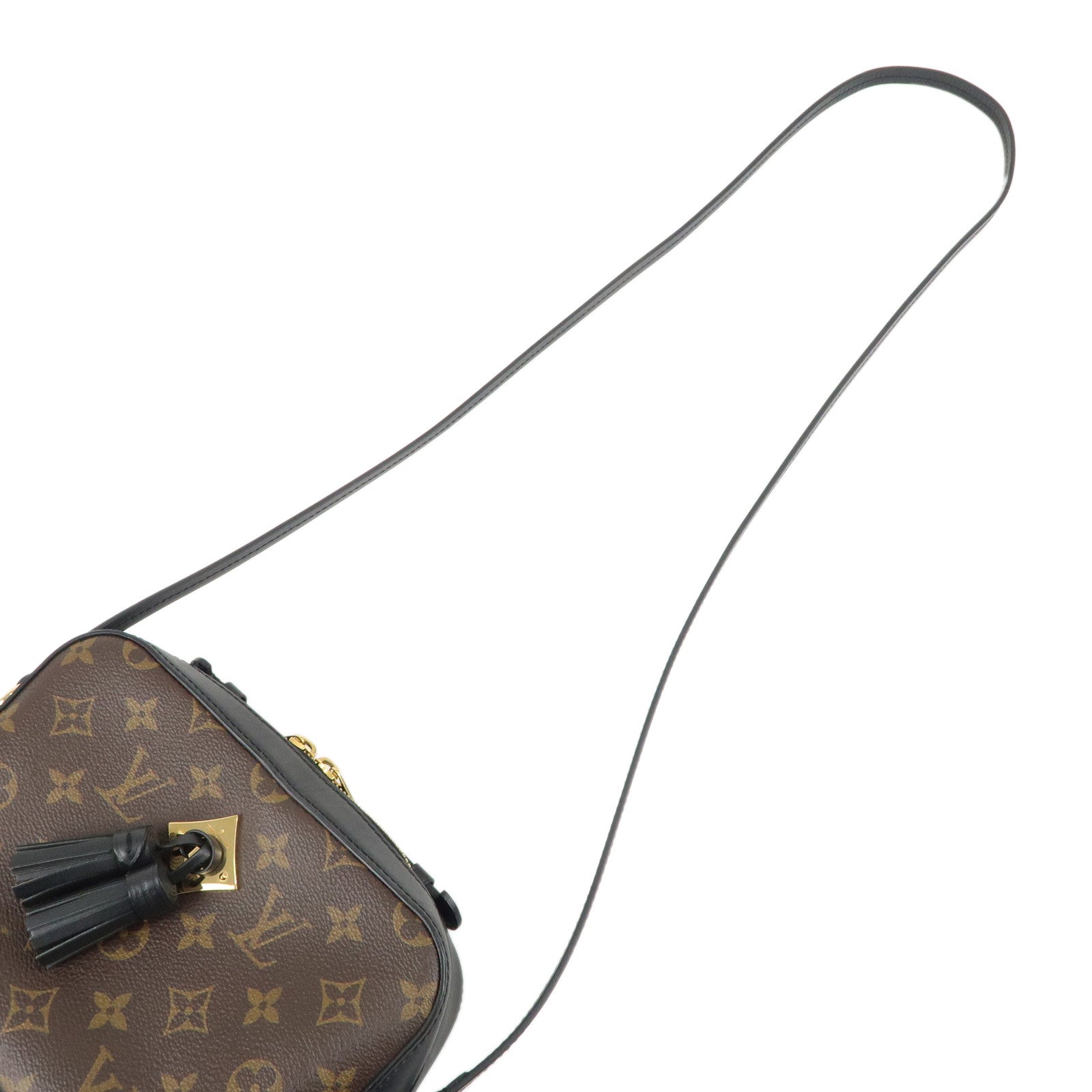 Louis Vuitton Monogram Saintonge Shoulder Bag Noir M43555