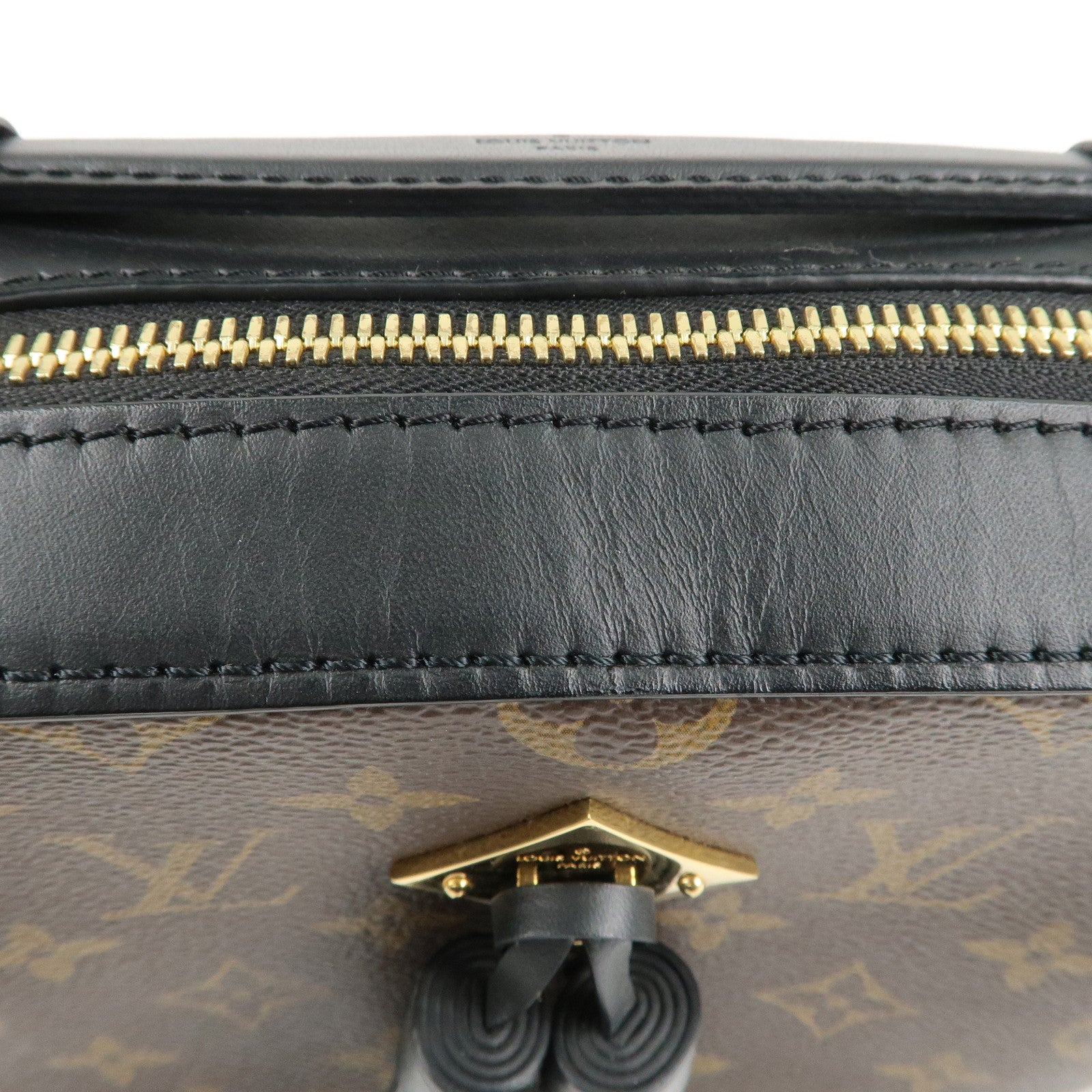 Louis Vuitton Monogram Saintonge Shoulder Bag Noir M43555