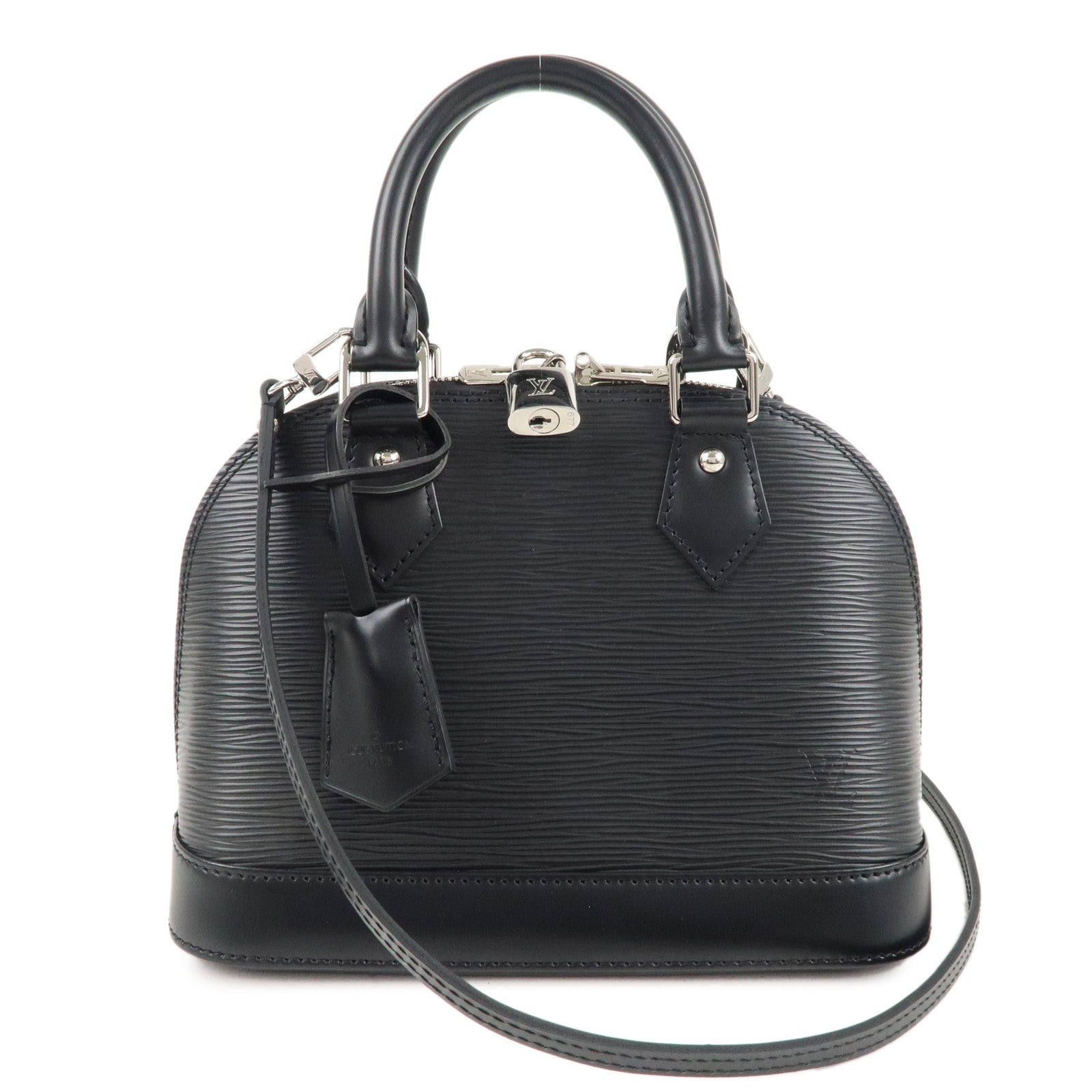 Louis-Vuitton-Epi-Alma-BB-2WAY-Shoulder-Bag-Noir-Black-M40862