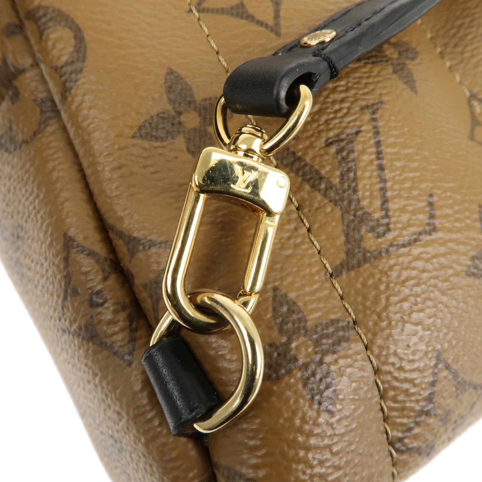 Louis Vuitton Monogram Reverse Palm Springs Mini Back Pack M44872