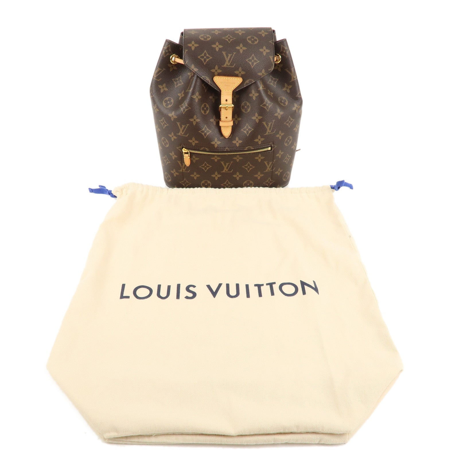 Louis Vuitton Monogram Montsouris MM Back Pack M43431