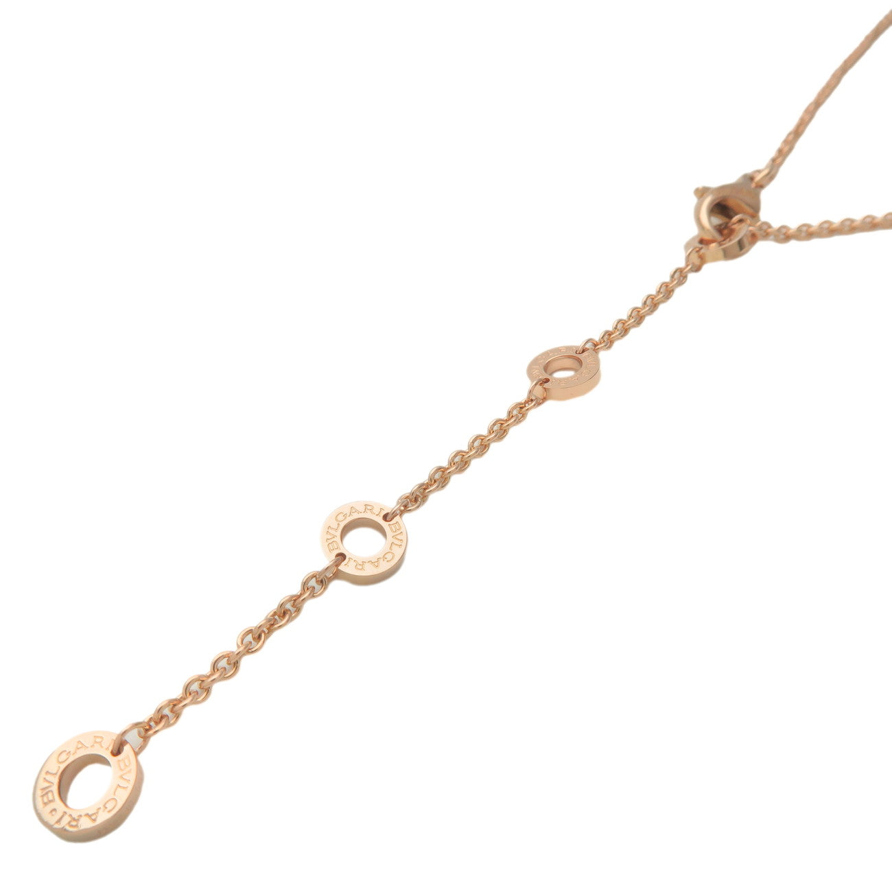 BVLGARI B-zero1 Necklace K18PG 750PG Rose Gold