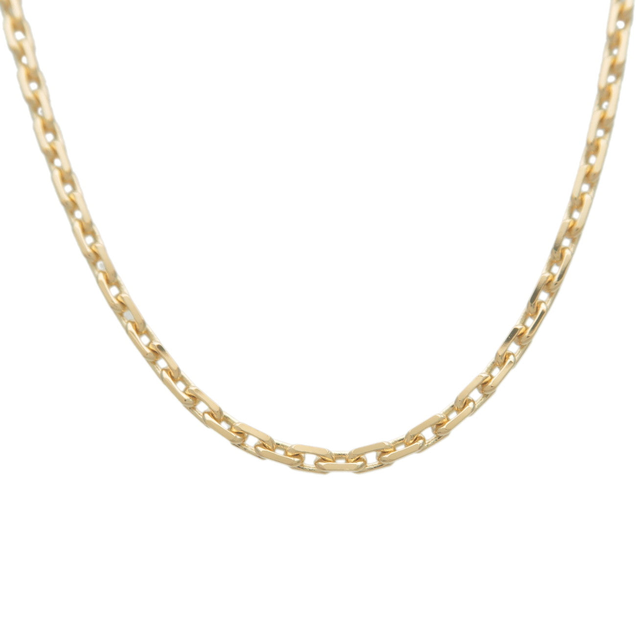 Cartier-Link-Slave-Chain-Necklace-K18YG-750YG-Yellow-Gold