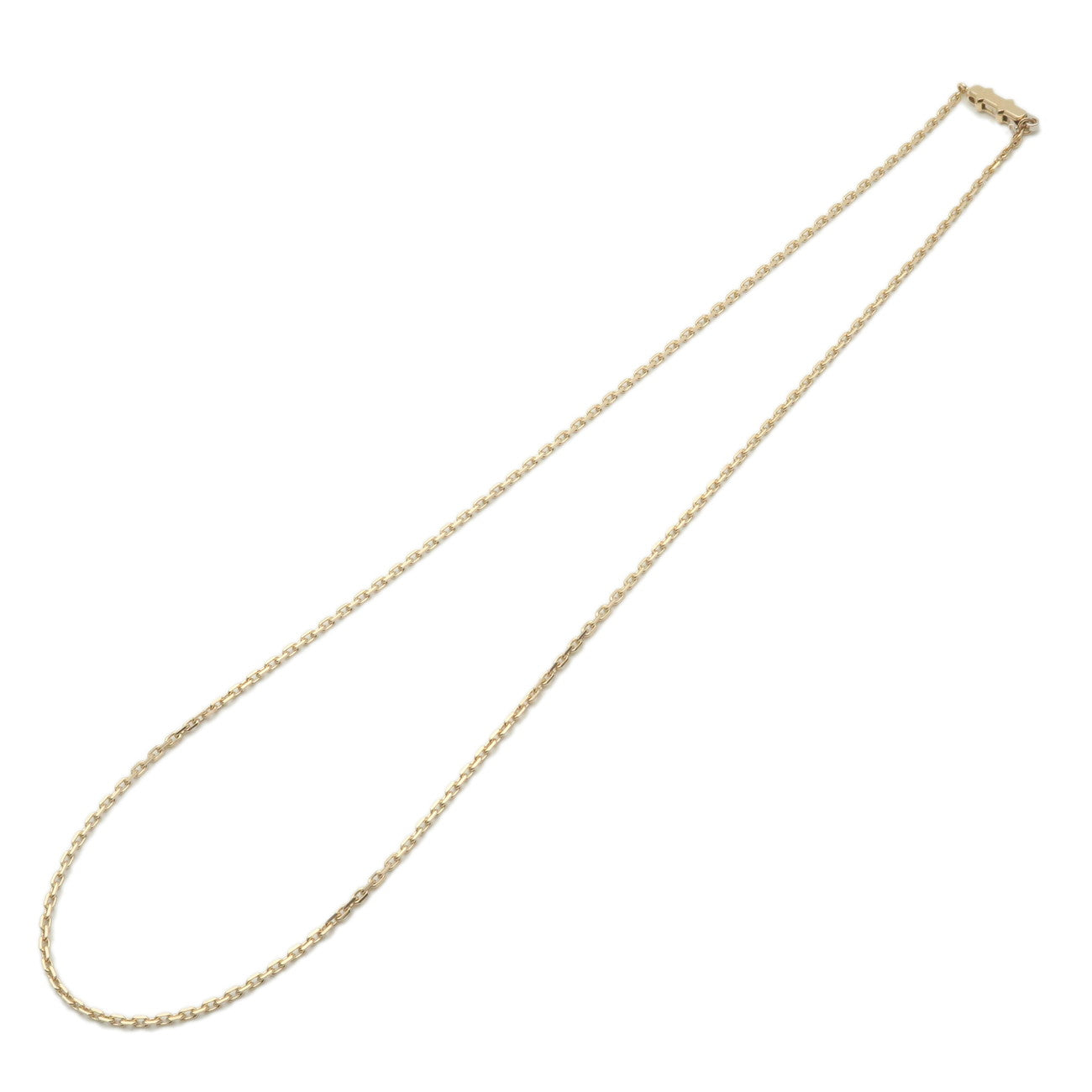 Cartier Link Slave Chain Necklace K18YG 750YG Yellow Gold