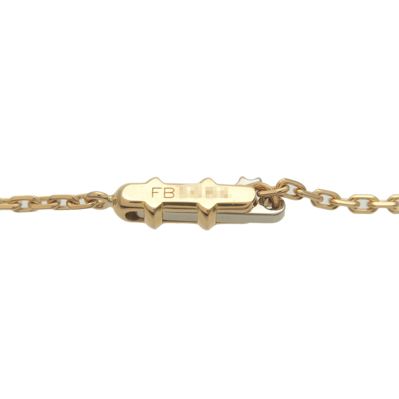 Cartier Link Slave Chain Necklace K18YG 750YG Yellow Gold