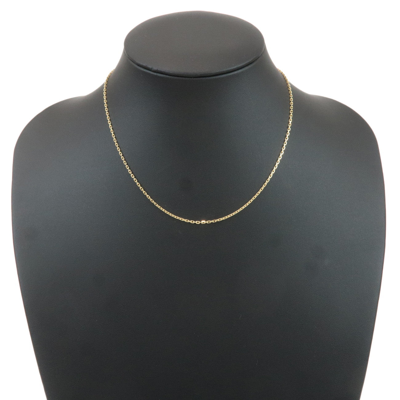 Cartier Link Slave Chain Necklace K18YG 750YG Yellow Gold