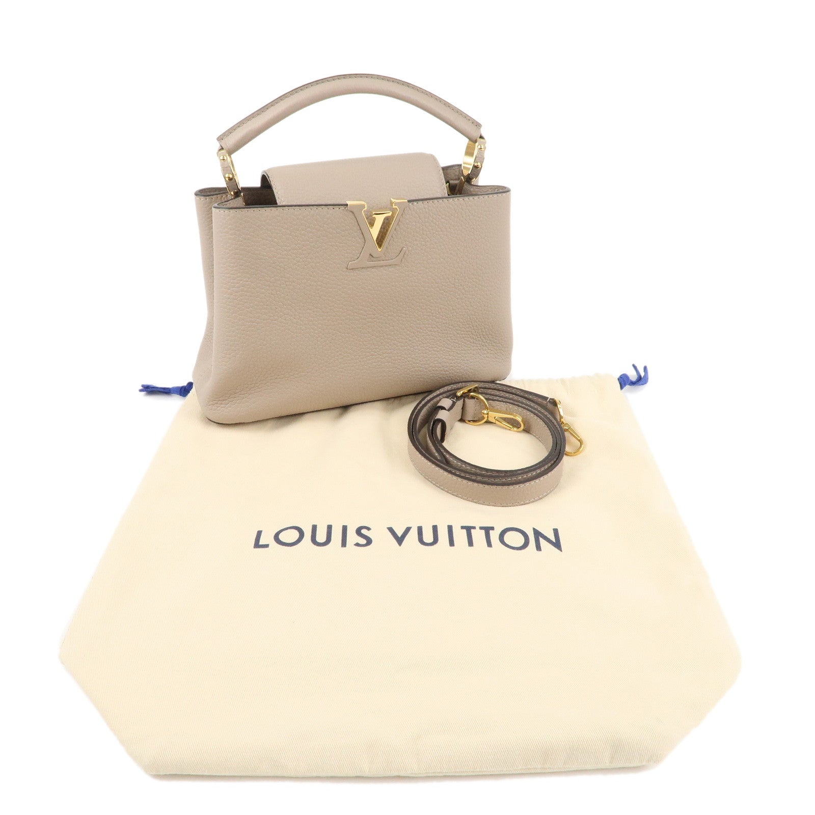 Louis Vuitton Capucines BB 2Way Bag Shoulder Bag Galet M94634