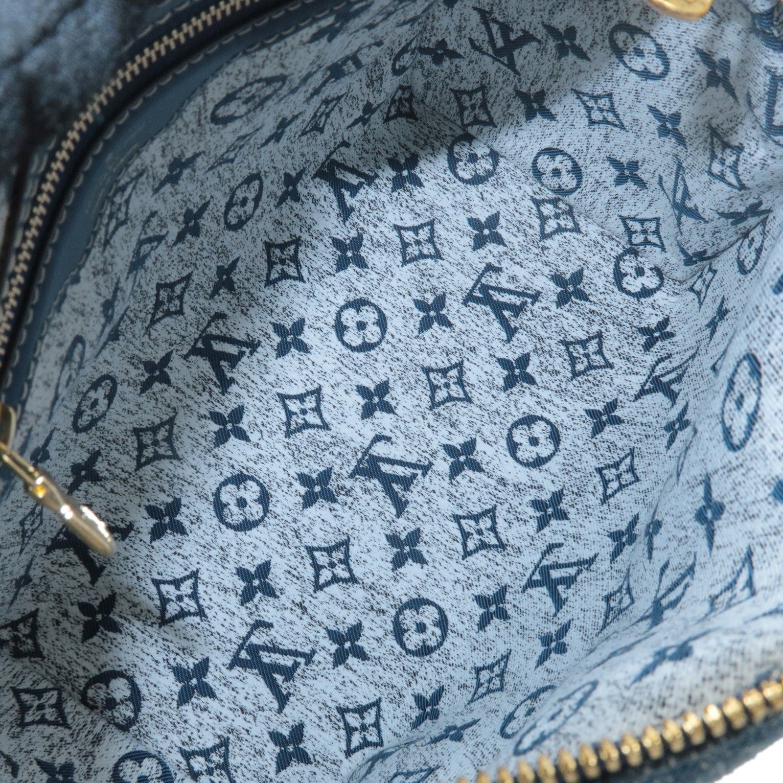 LOUIS VUITTON Monogram Denim Speedy Bandouliere 25 2Way Bag M59609