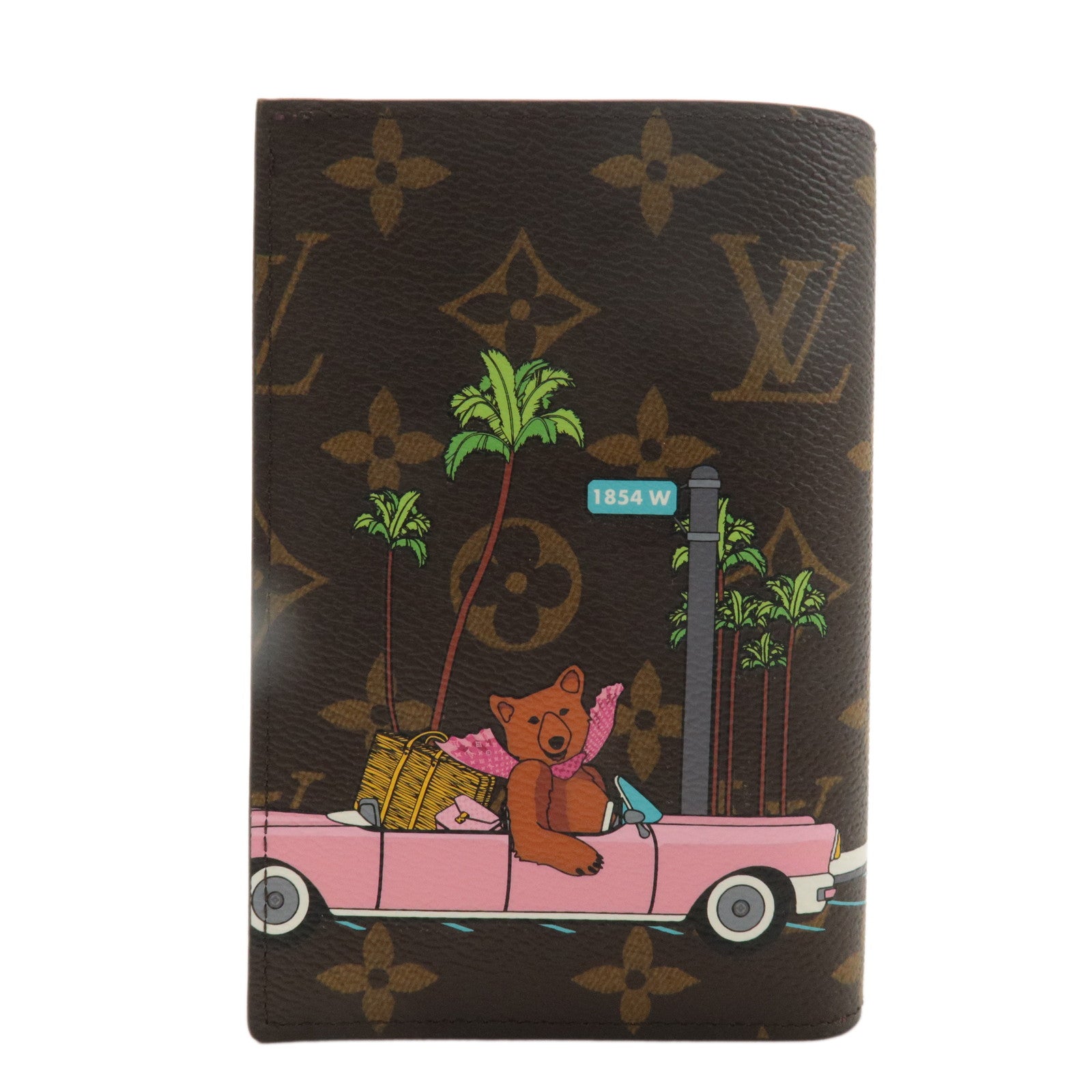 Louis Vuitton Monogram Couverture Vivienne Passport Case M80858