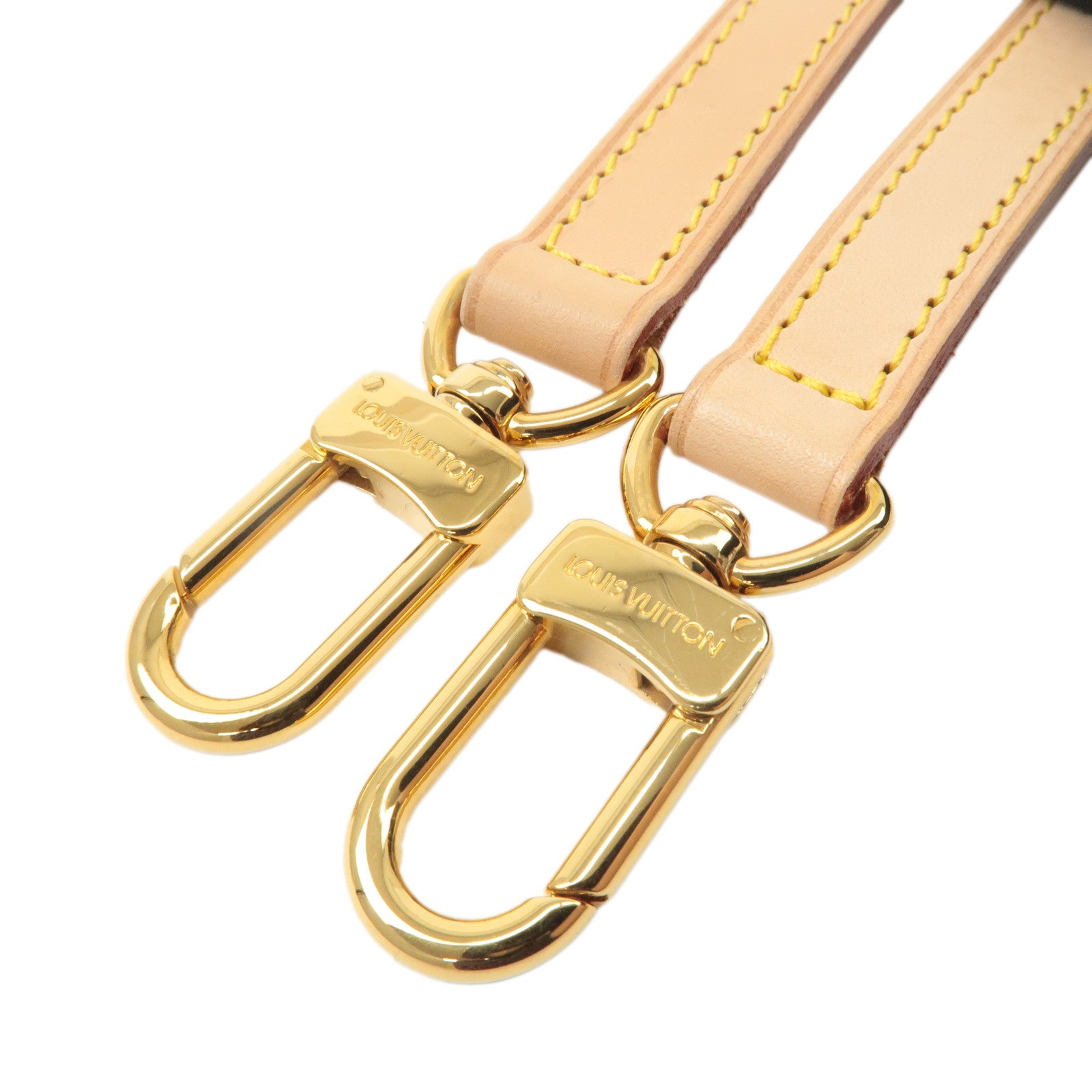 Louis Vuitton Nume Leather Shoulder Strap Adjustable Beige