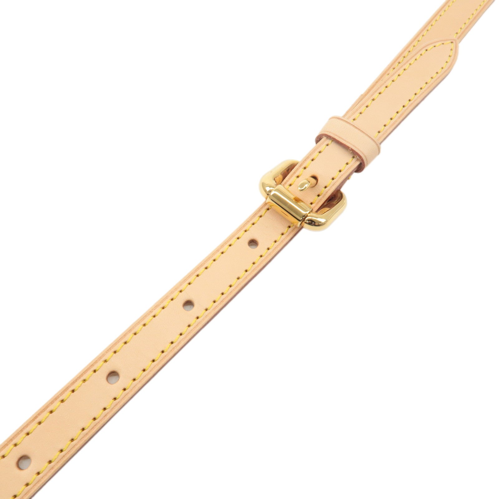 Louis Vuitton Nume Leather Shoulder Strap Adjustable Beige