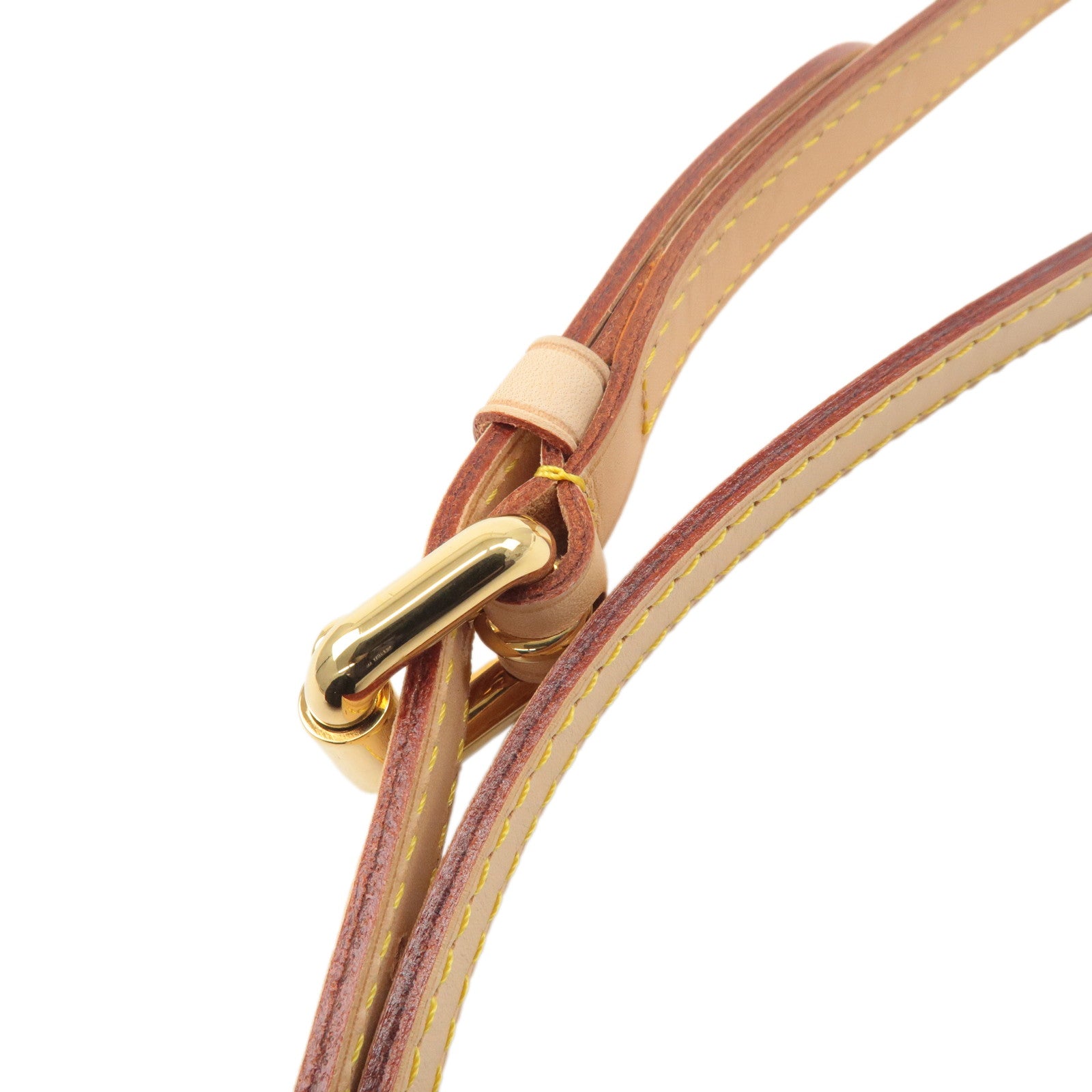 Louis Vuitton Nume Leather Shoulder Strap Adjustable Beige