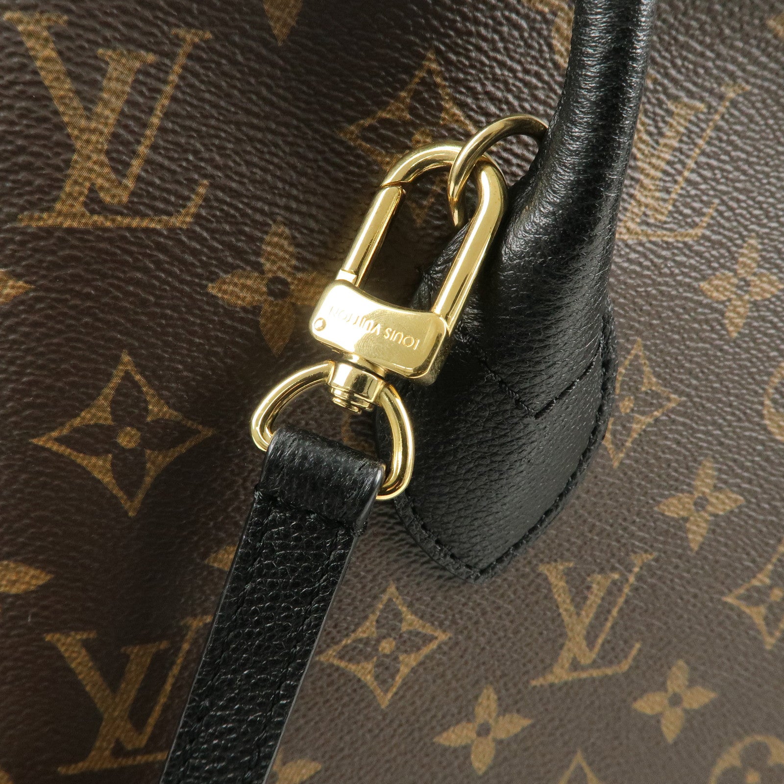 Louis Vuitton Monogram Flandrin 2Way Hand Bag Black Noir M41595