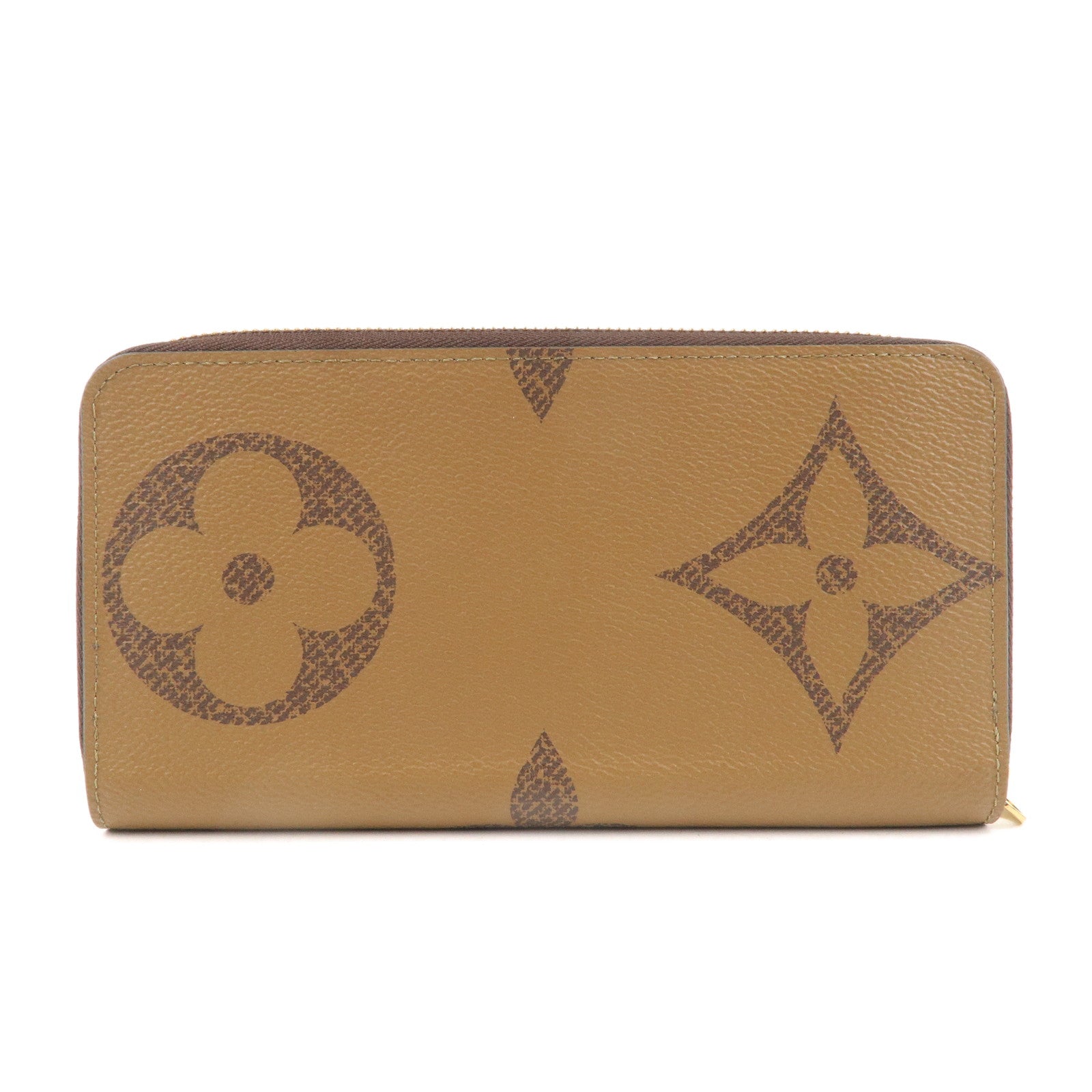 Louis Vuitton Giant Monogram Reverse Zippy Wallet M69353 Brown