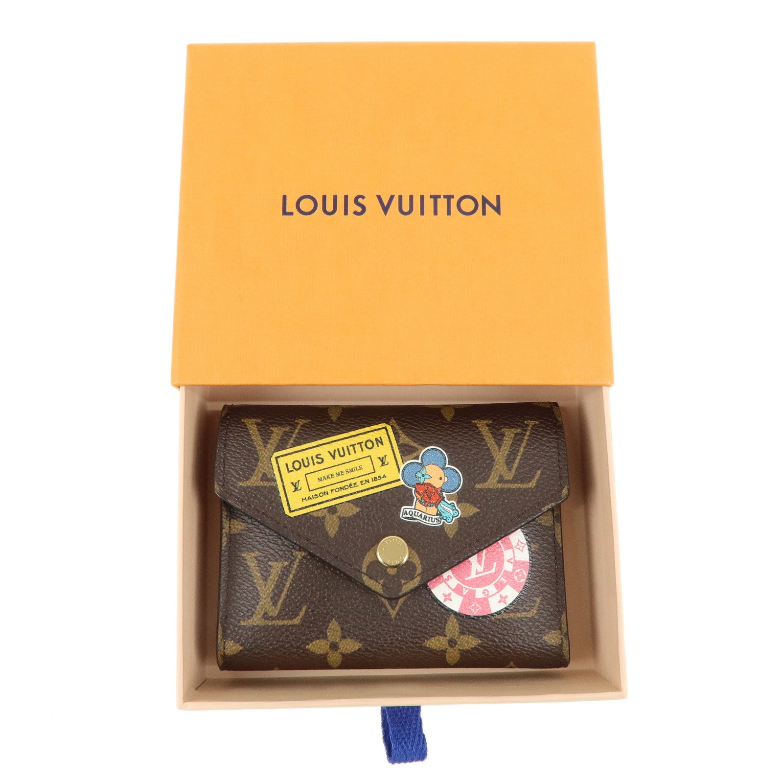 Louis Vuitton Monogram My LV World Tour Portefeuille Victorine