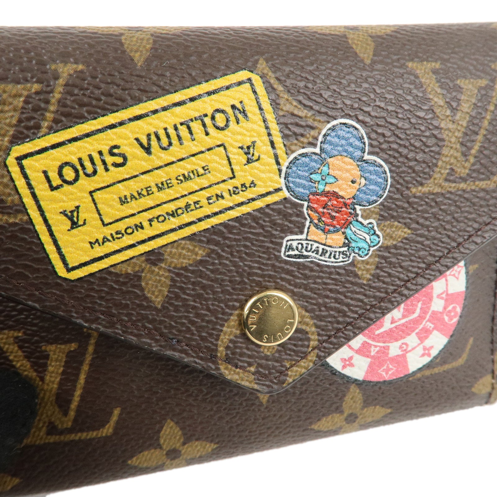 Louis Vuitton Monogram My LV World Tour Portefeuille Victorine