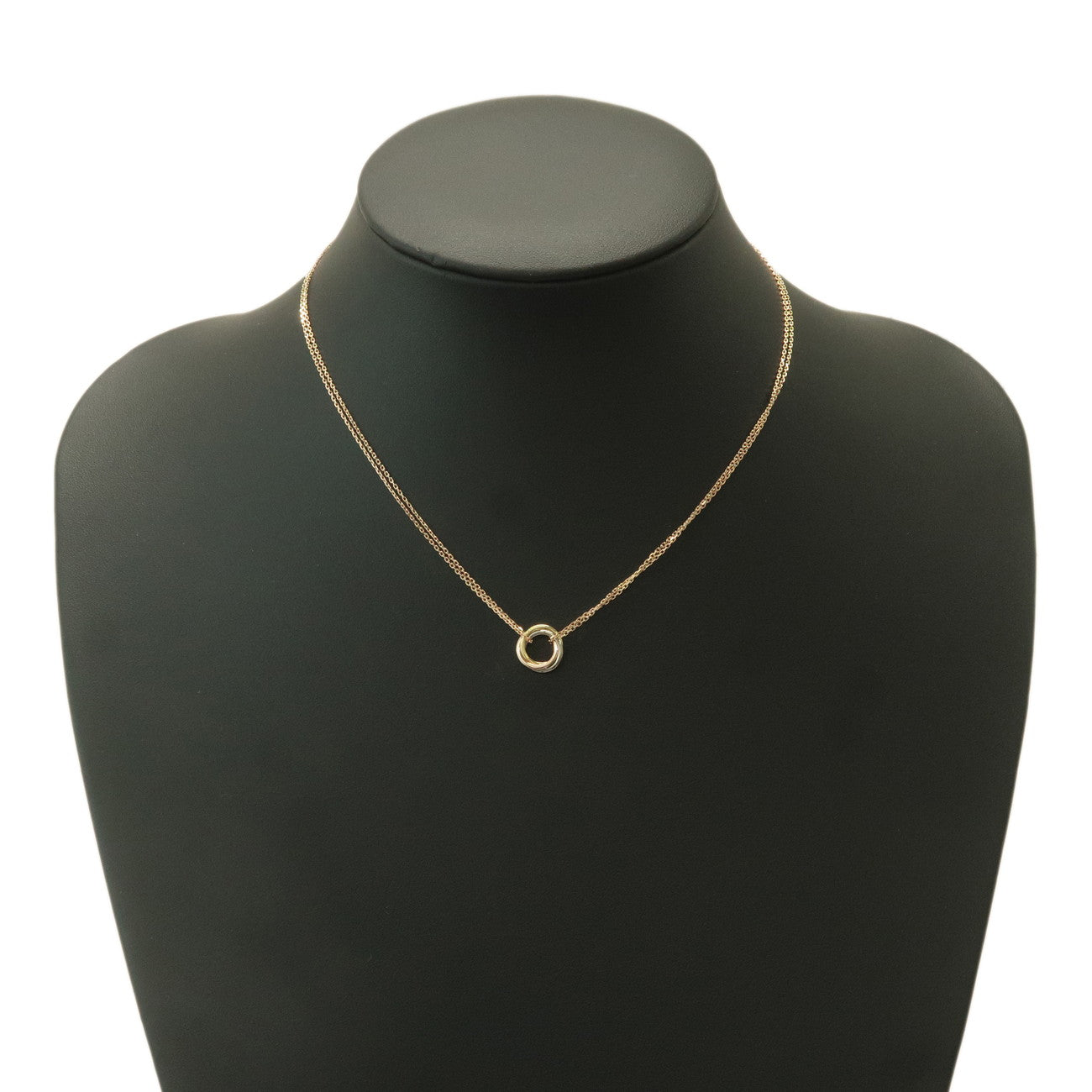 Cartier Sweet Trinity Necklace K18 750 Yellow/White/Rose Gold