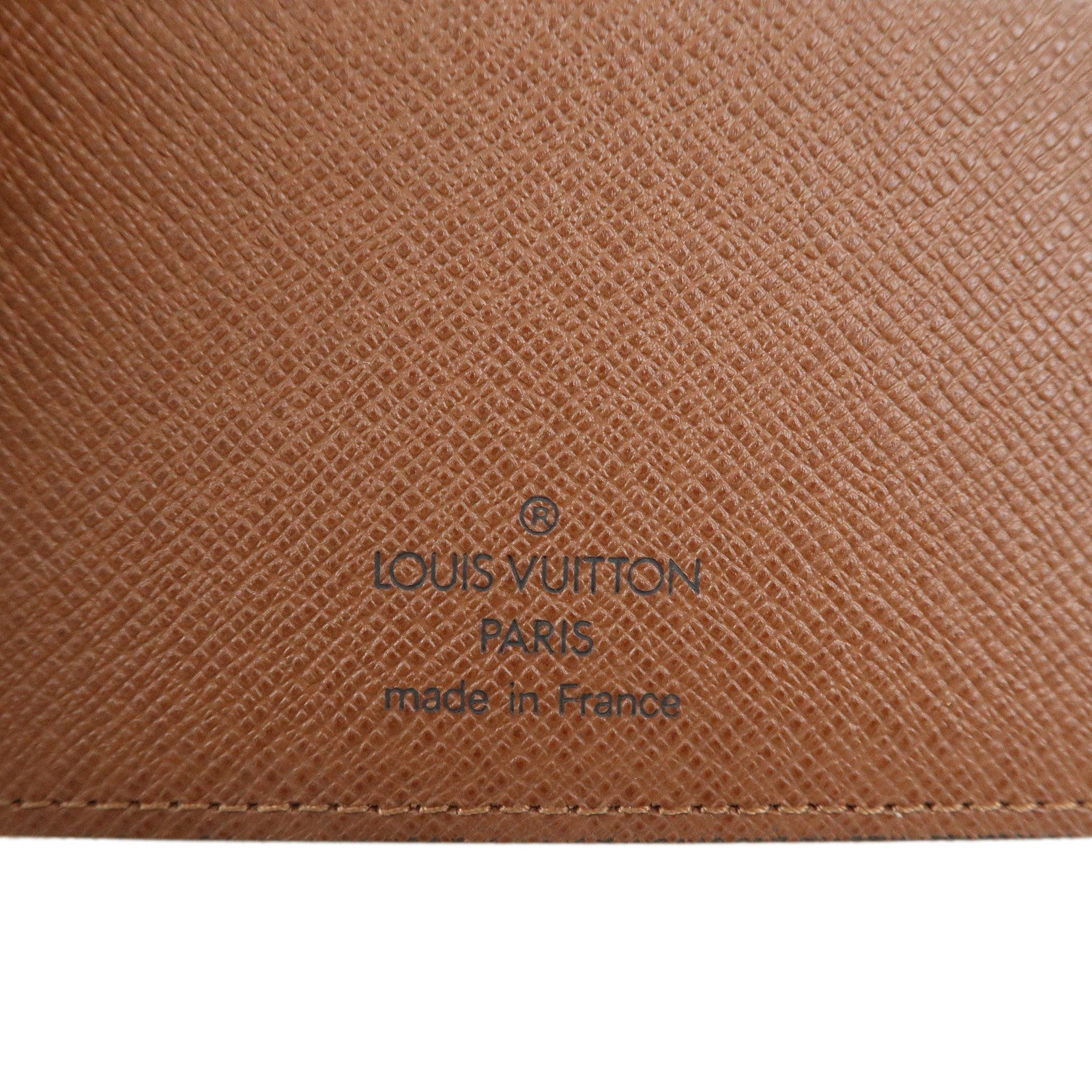 Louis Vuitton Monogram Agenda MM Planner Cover R20004