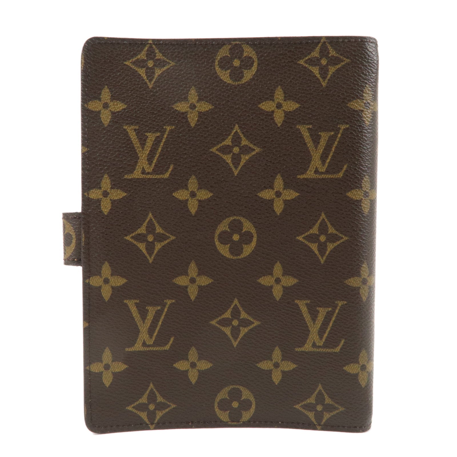 Louis Vuitton Monogram Agenda MM Planner Cover R20004