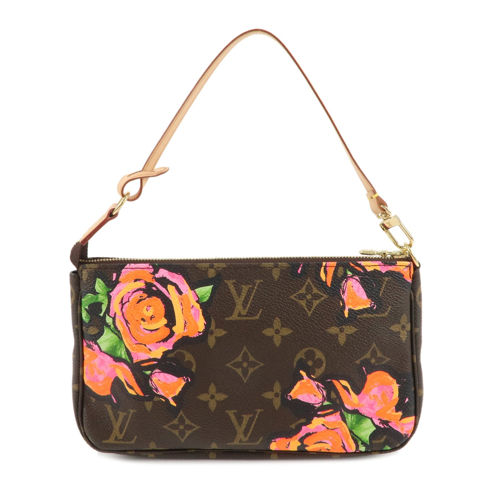 Louis Vuitton Monogram Rose Pochette Accessoires Pouch M48615