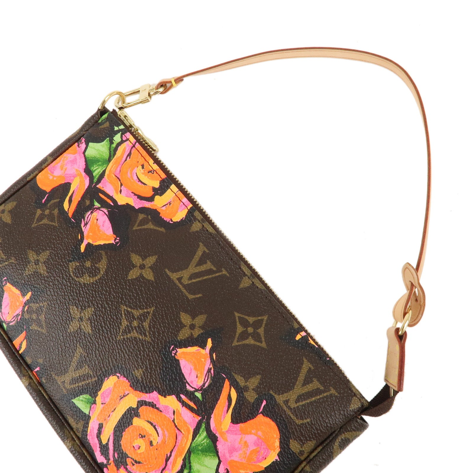 Louis Vuitton Monogram Rose Pochette Accessoires Pouch M48615