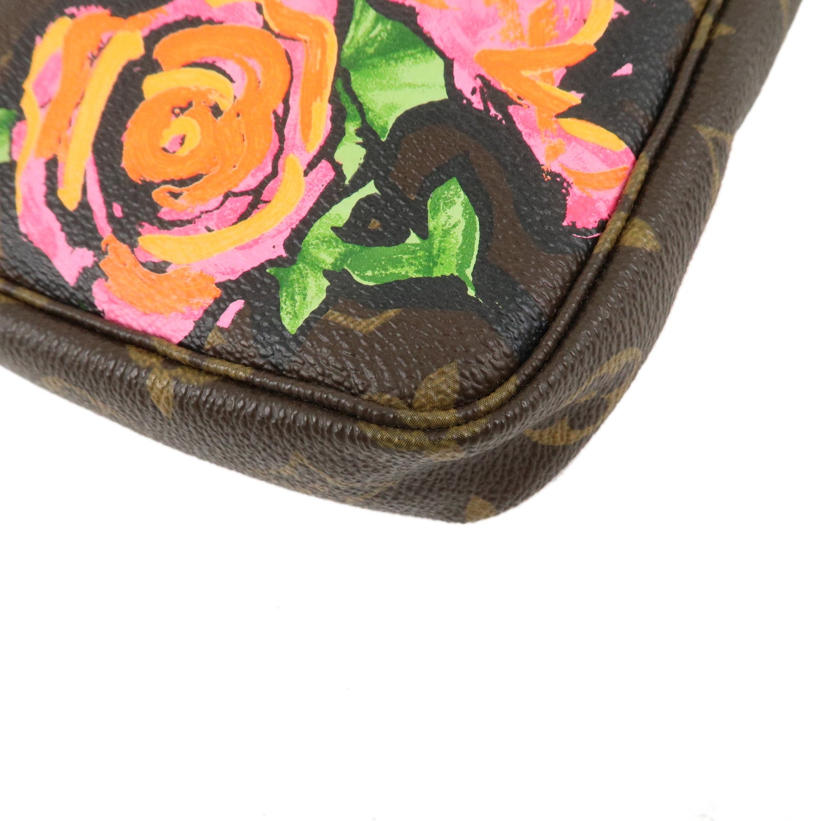 Louis Vuitton Monogram Rose Pochette Accessoires Pouch M48615