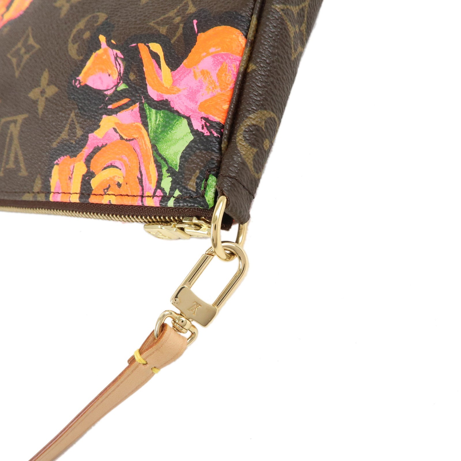 Louis Vuitton Monogram Rose Pochette Accessoires Pouch M48615