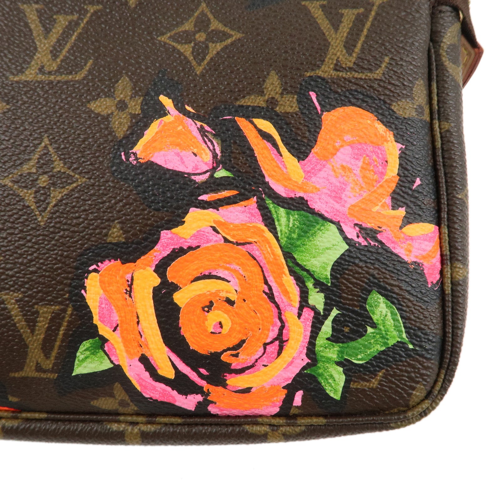 Louis Vuitton Monogram Rose Pochette Accessoires Pouch M48615